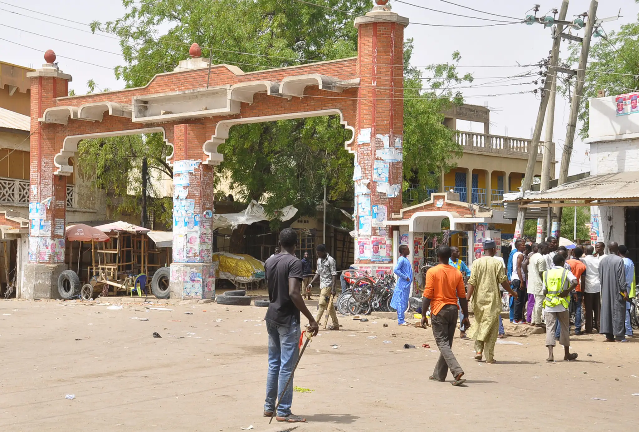 Nigéria Boko Haram- obete z výbuchu v Maiduguri- archívna snímka.