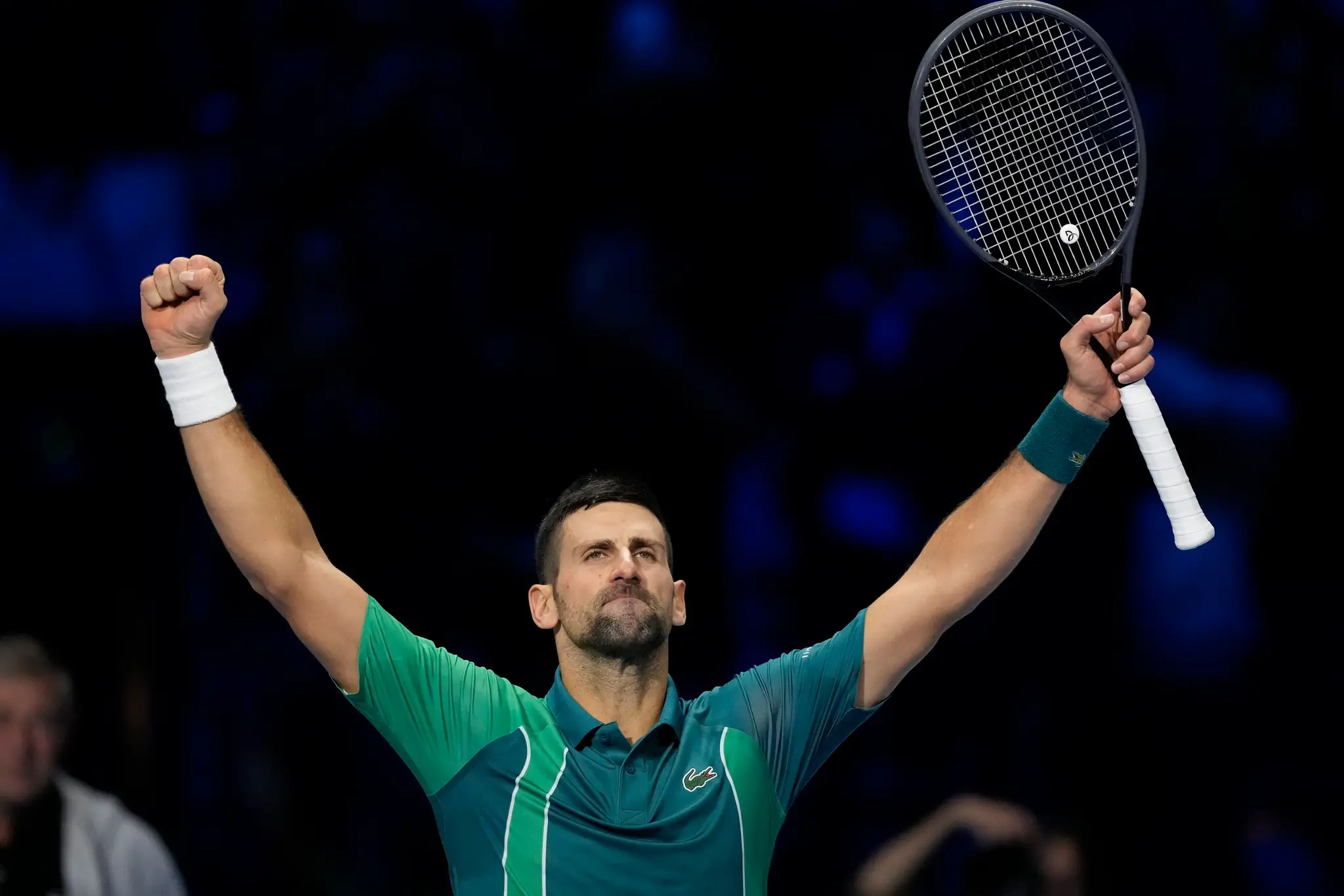 Srbský tenista Novak Djokovič.
