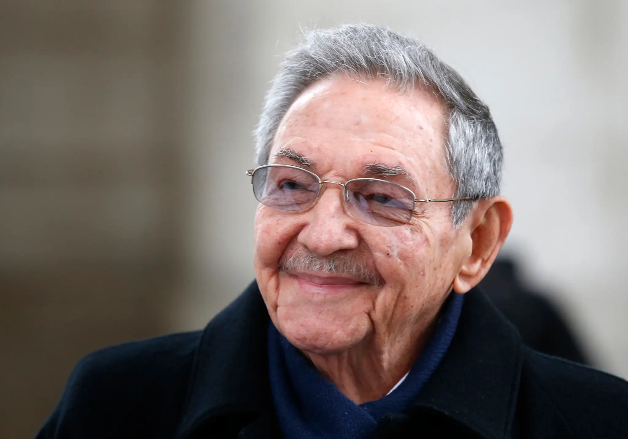 Na snímke kubánsky prezident Raúl Castro