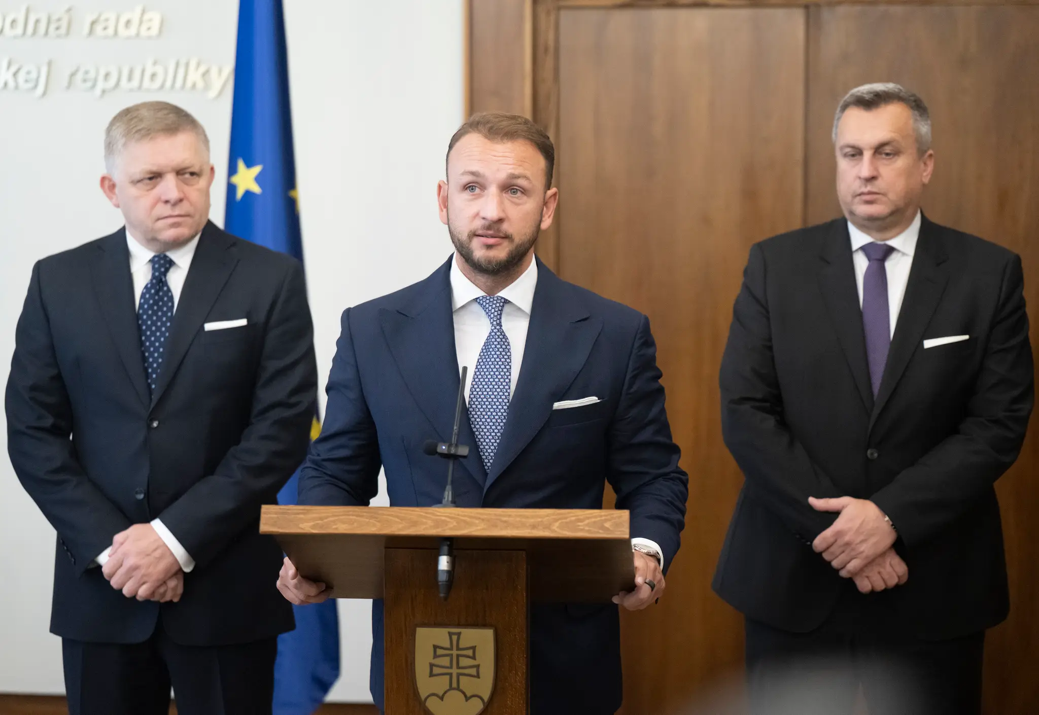 Robert Fico, Matúš Šutaj Eštok a Andrej Danko