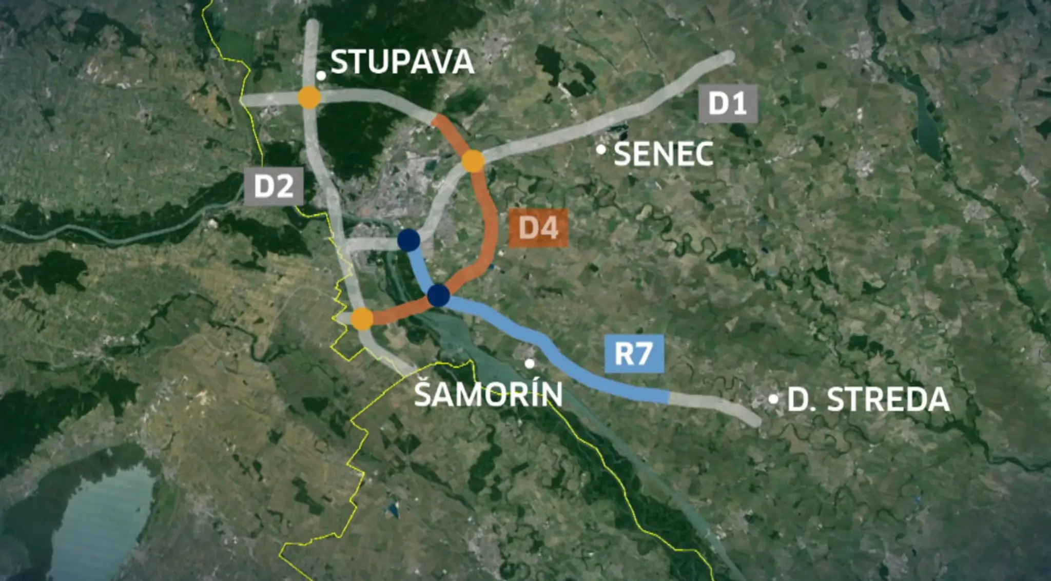 Bratislavský obchvat dostal zelenú