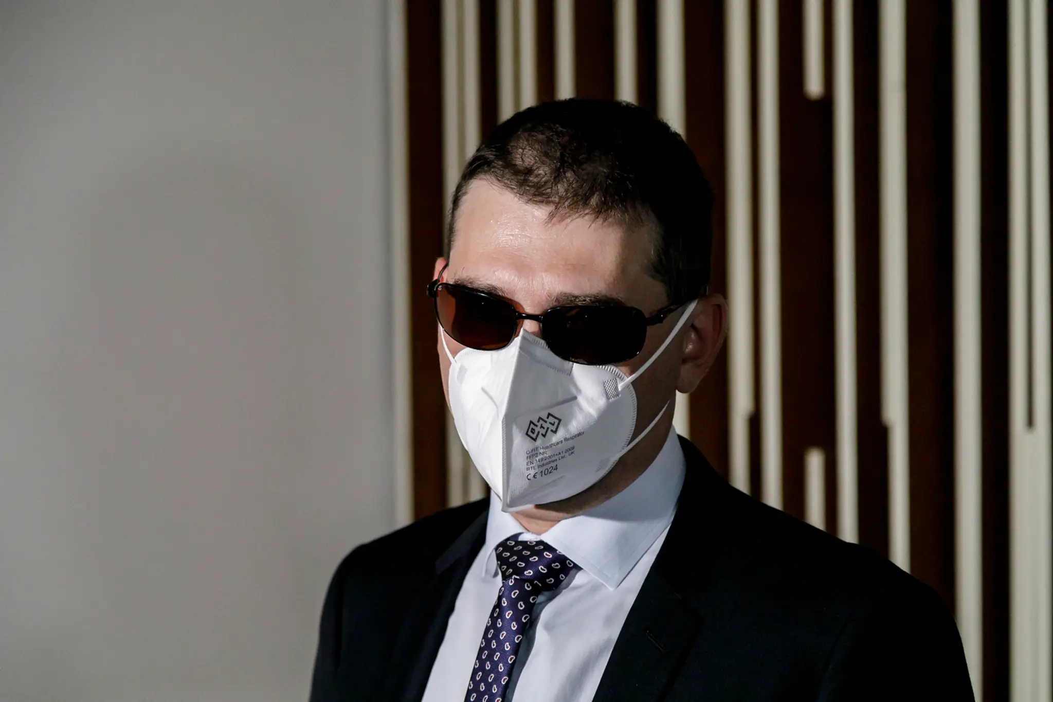 Obvinený Adrián Szabó.
