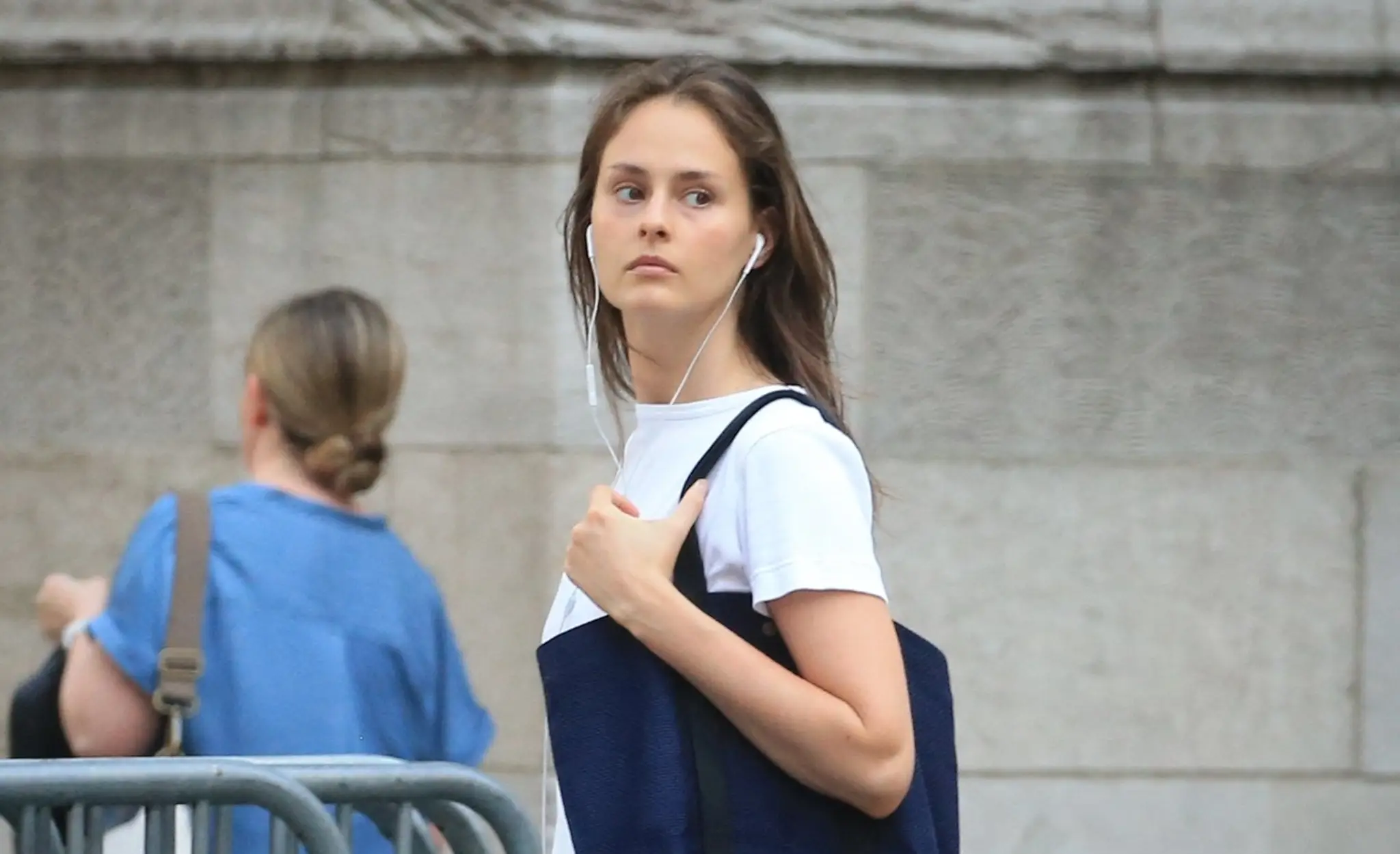 Karyna Shulyaková na archívnej snímke z roku 2023 v New Yorku.