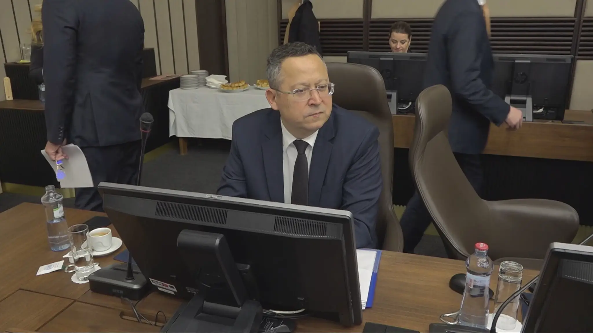 Minister financií Ladislav Kamenický.