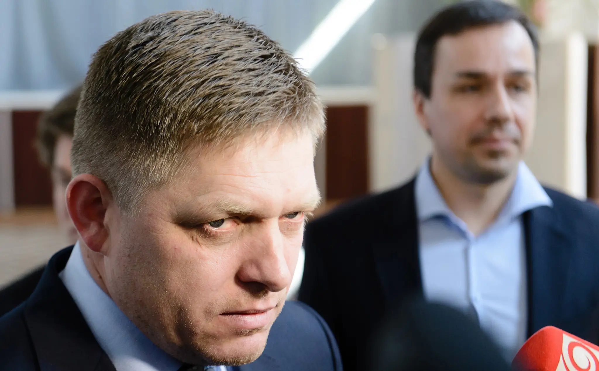Robert Fico a Erik Tomáš.