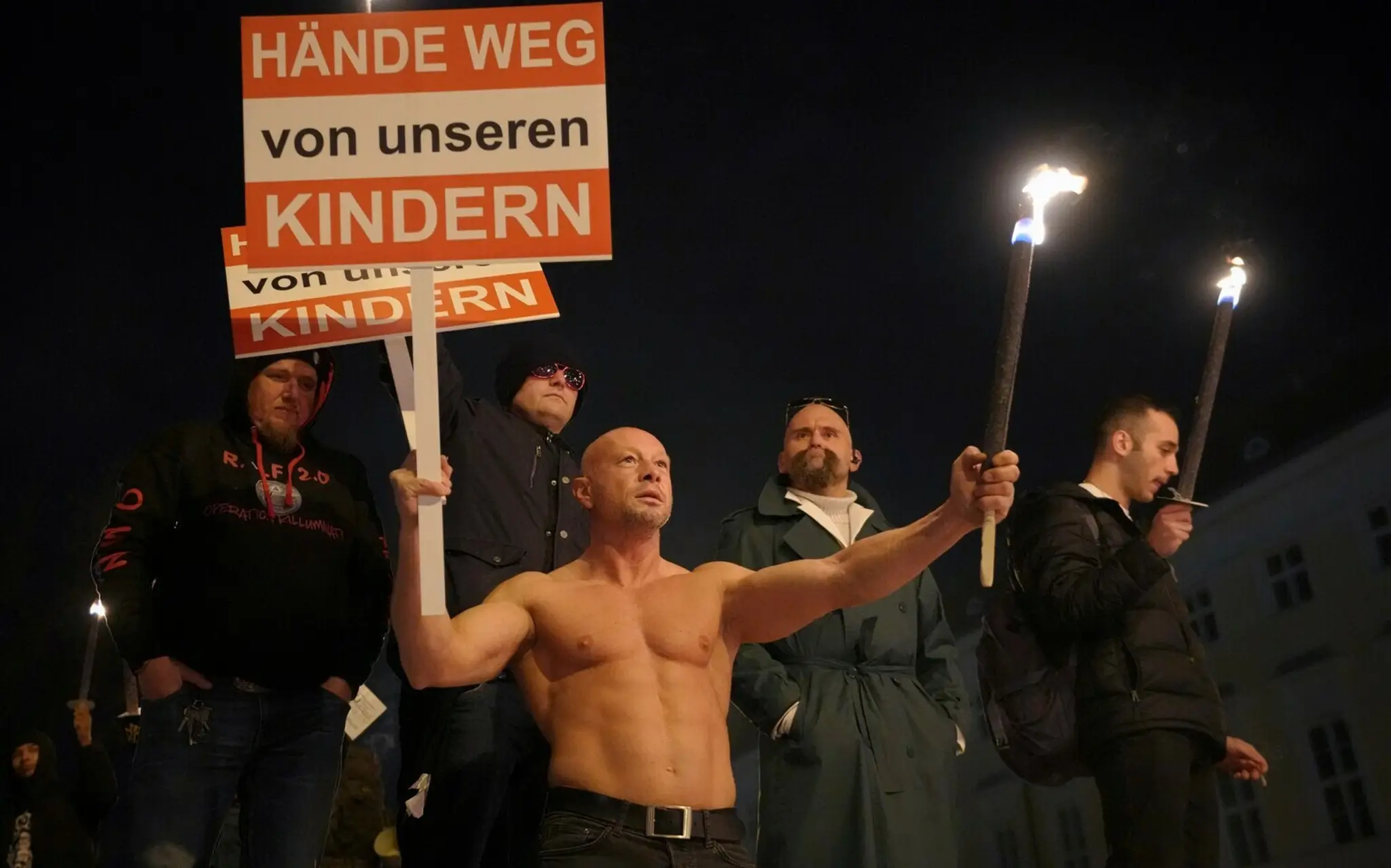 Protestovalo sa aj vo Viedni.