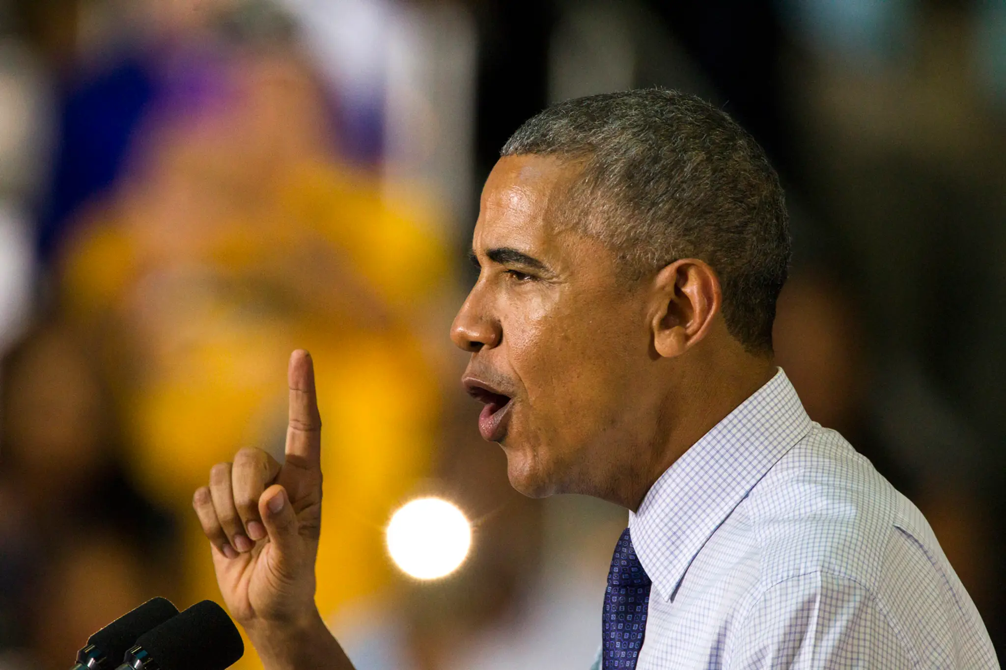 Prezident USA Barack Obama sa prihovára podporovateľom Hillary Clintonovej.