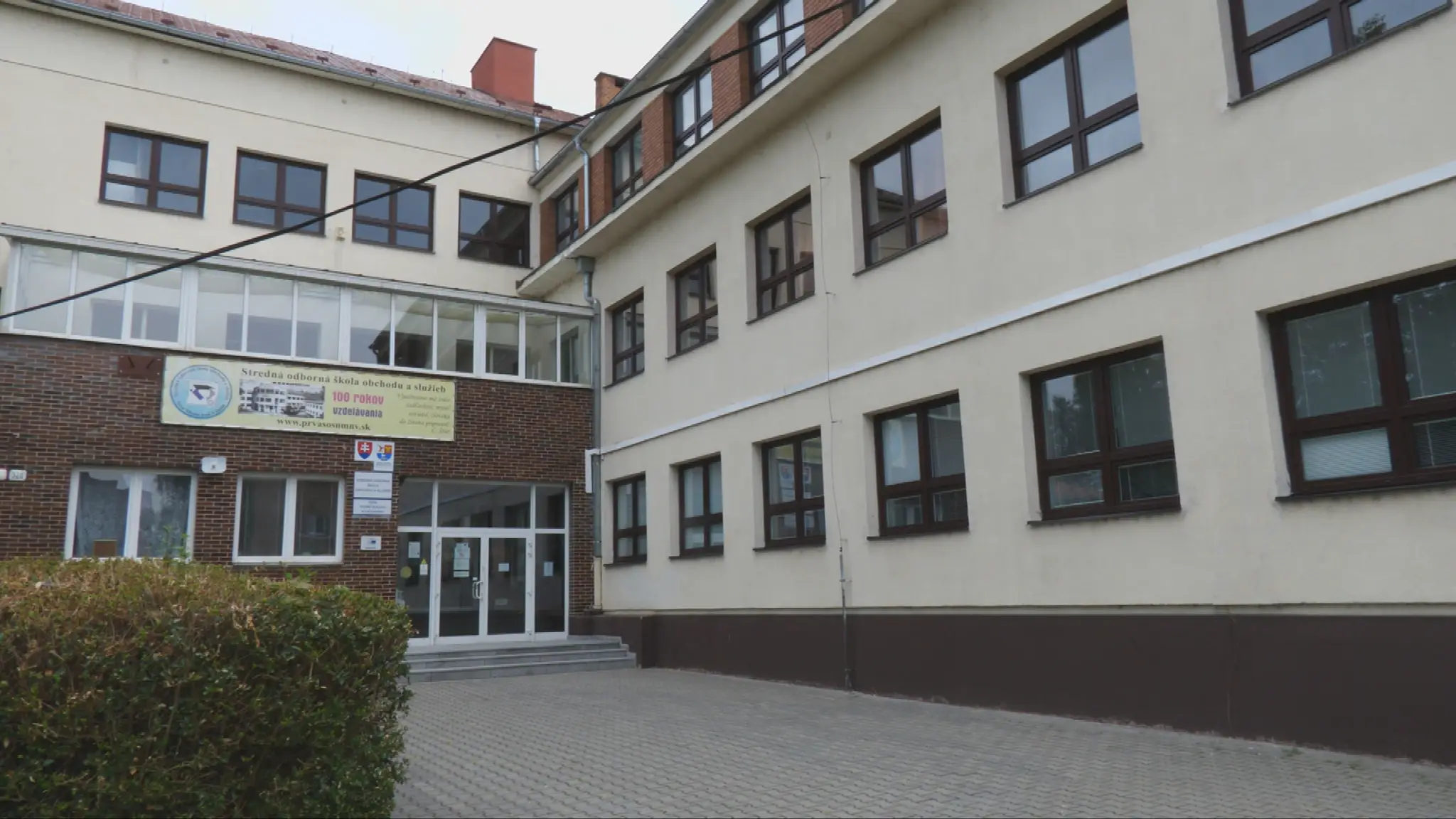 Stredná odborná škola v Novom Meste nad Váhom.