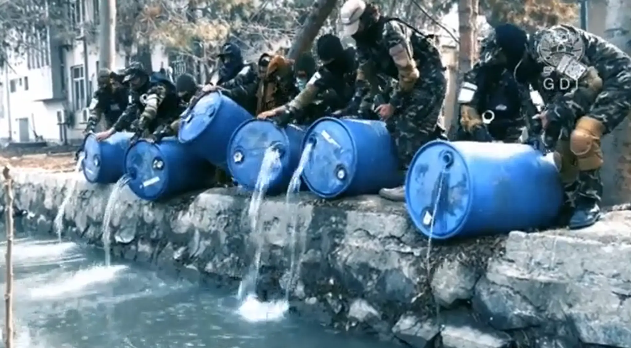 Záber z videa afganskej tajnej služby.
