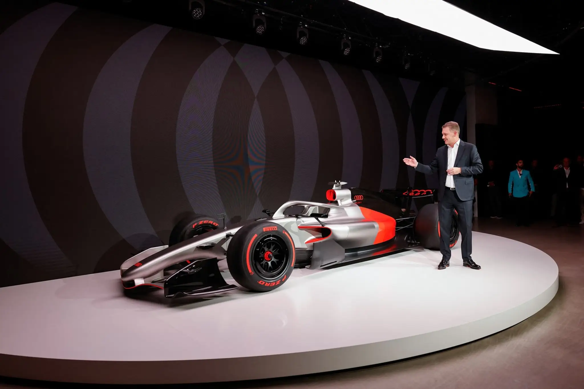 Monopost Audi v nasledujúcej sezóne F1.