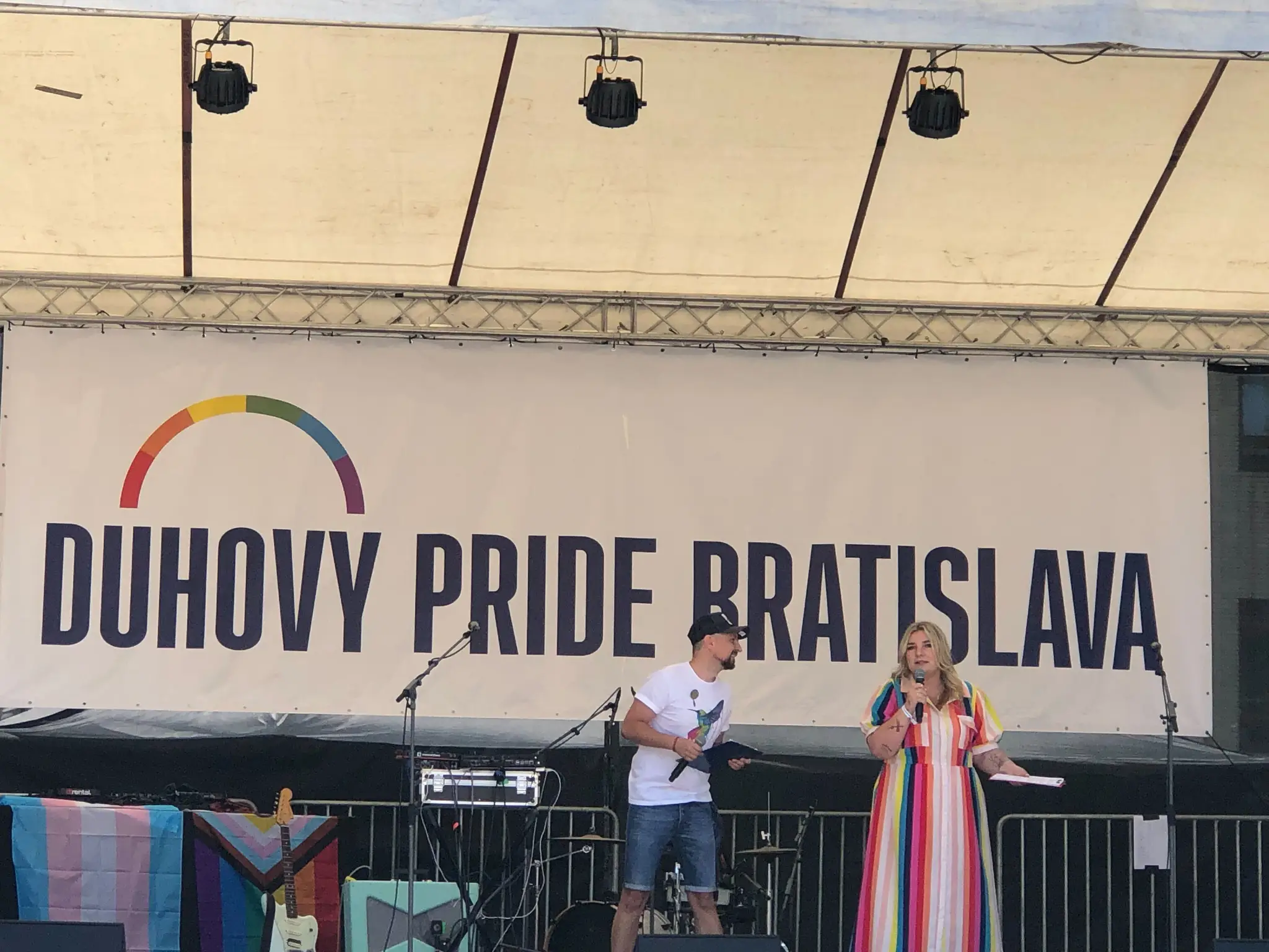 Dúhový PRIDE v Bratislave.