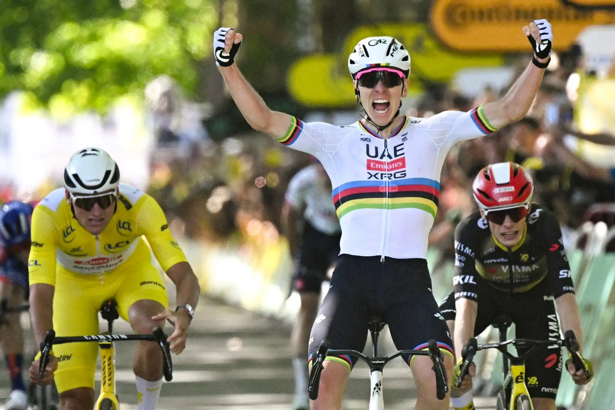 Pogačar víťazí na Tour de France
