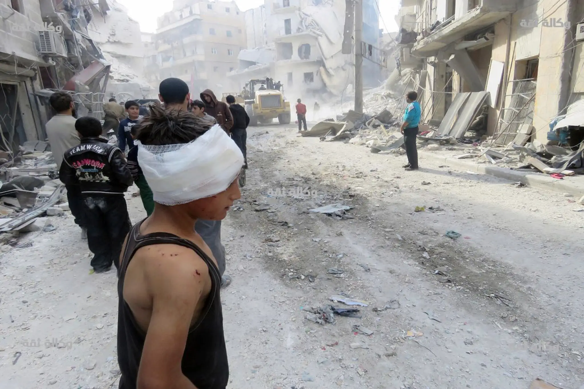 Aleppo - nálet na detskú nemocnicu
