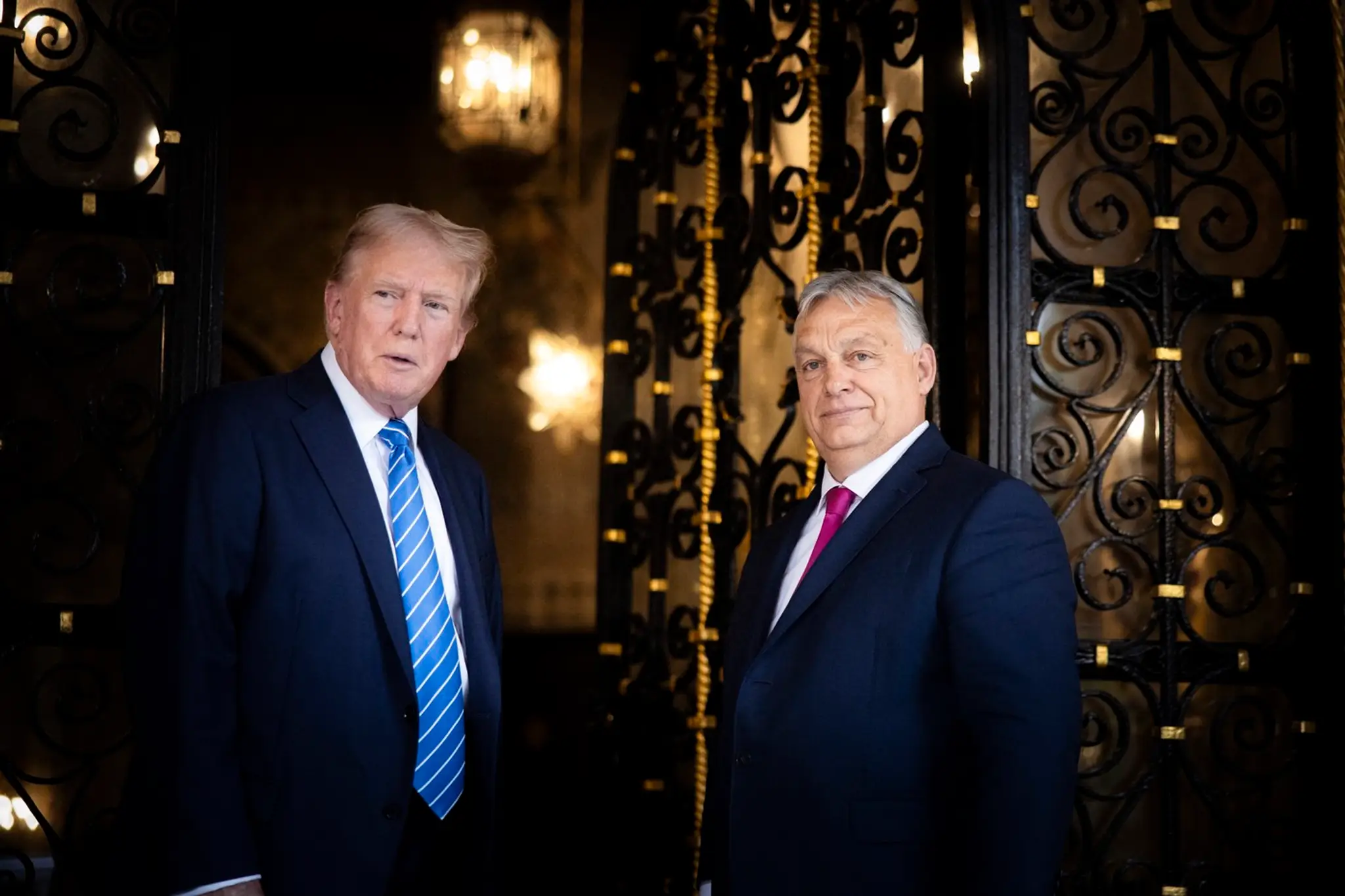 Donald Trump a Viktor Orbán