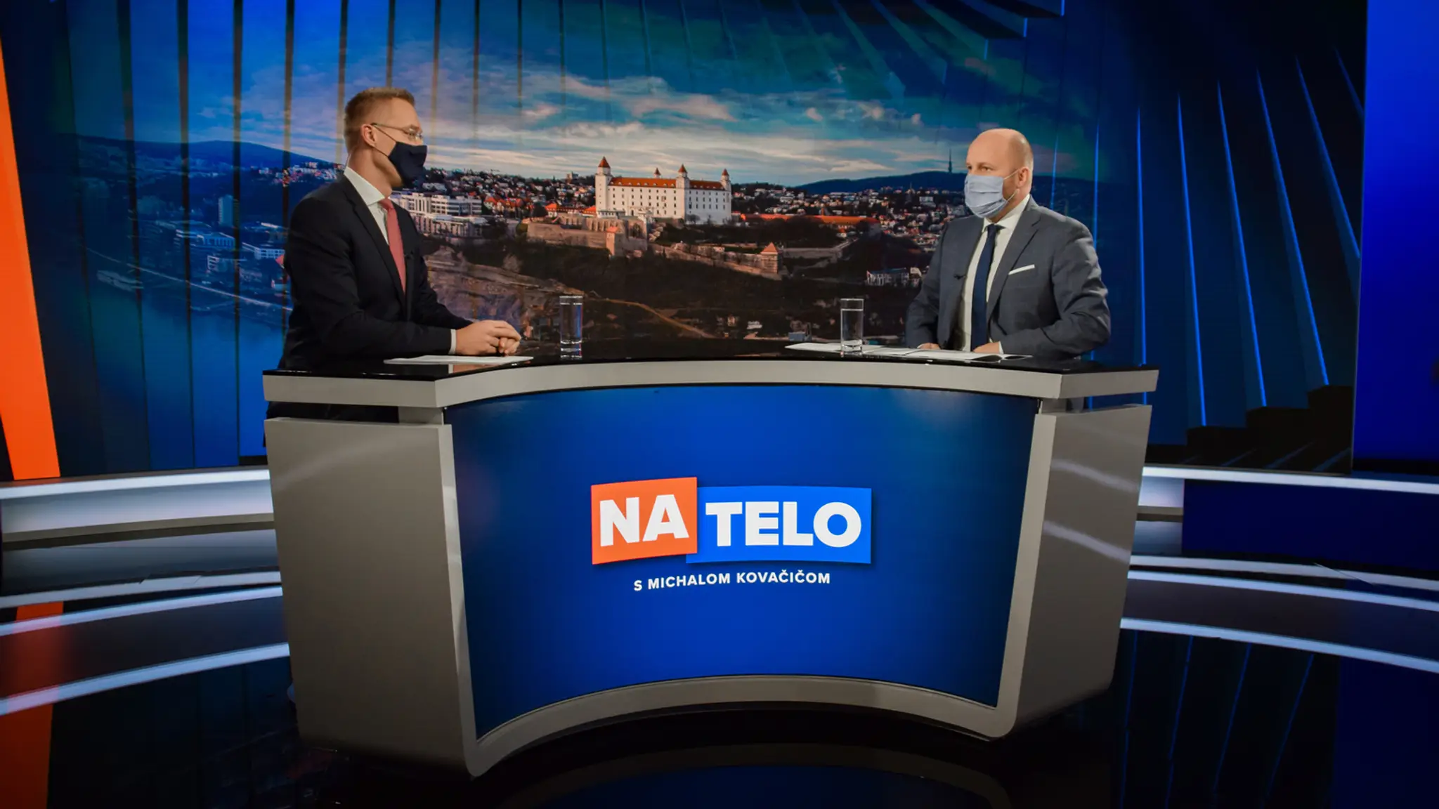 Jaroslav Naď a Jural Blanár v Na telo.
