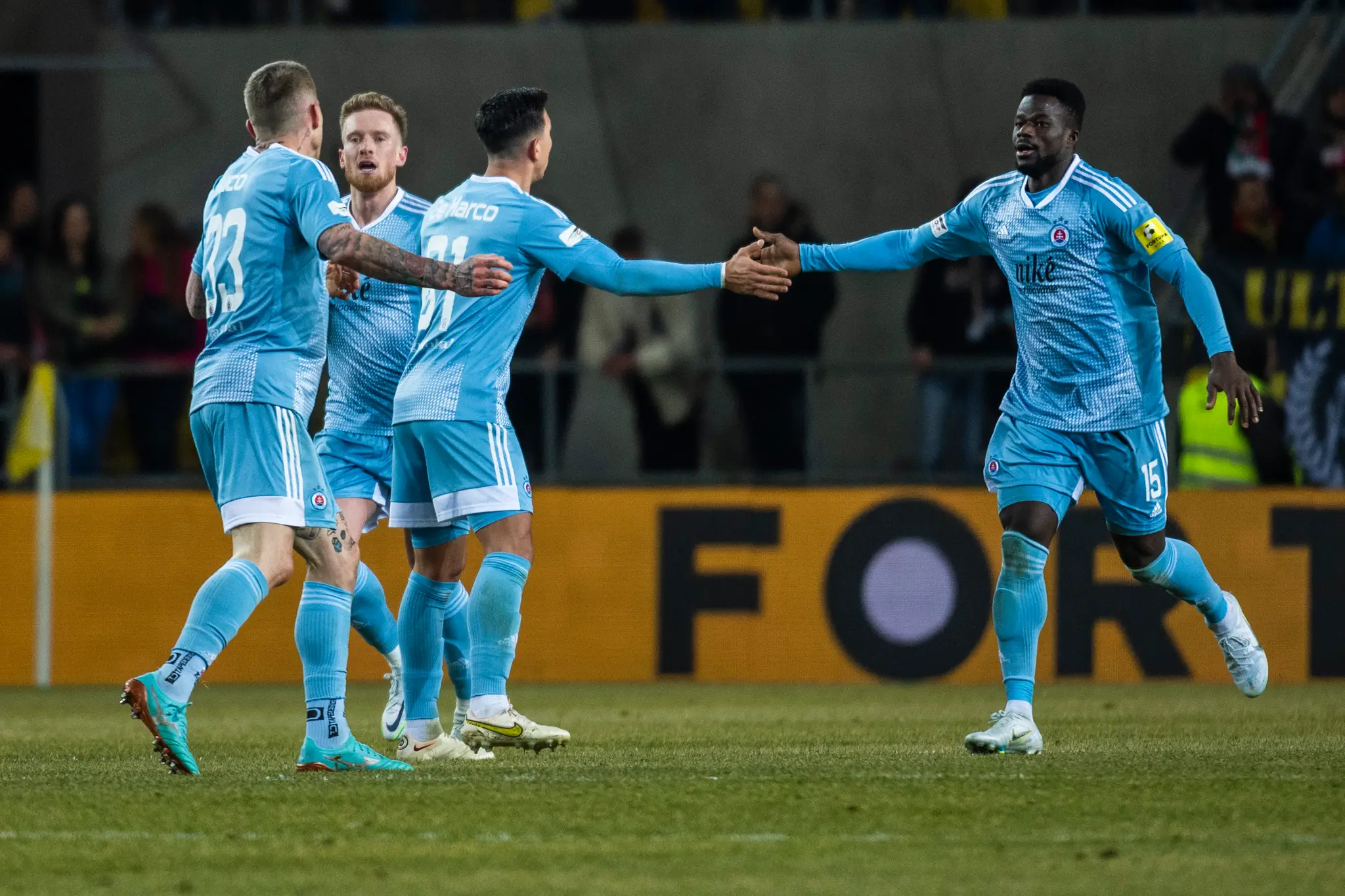 Futbalisti Slovana Bratislava