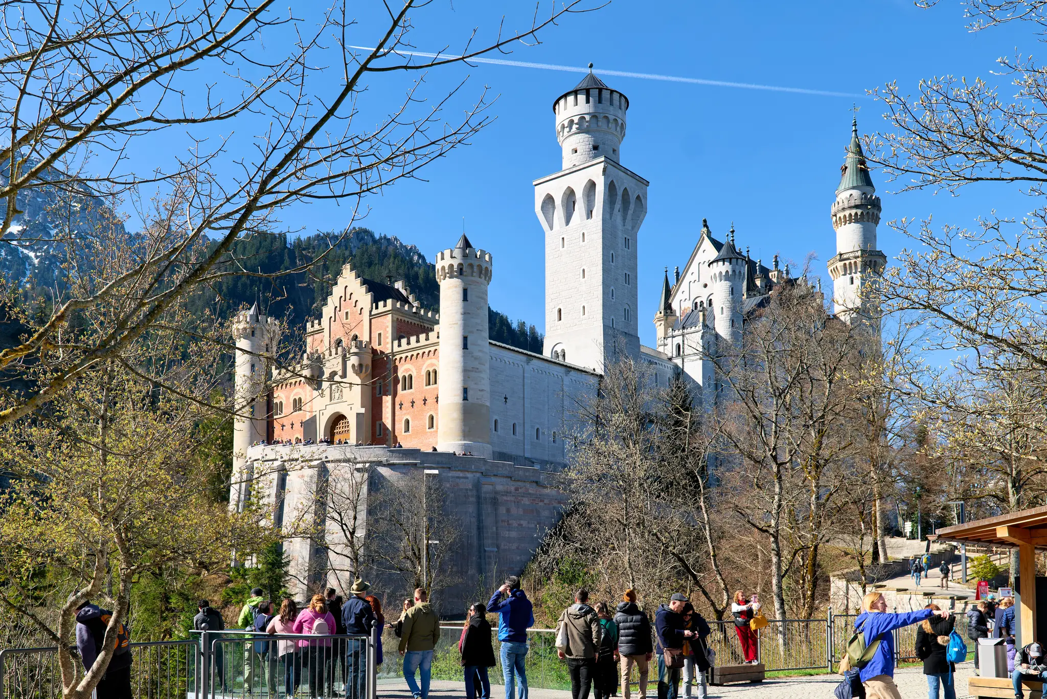 Zámok Neuschwanstein. Ilustračná snímka. 