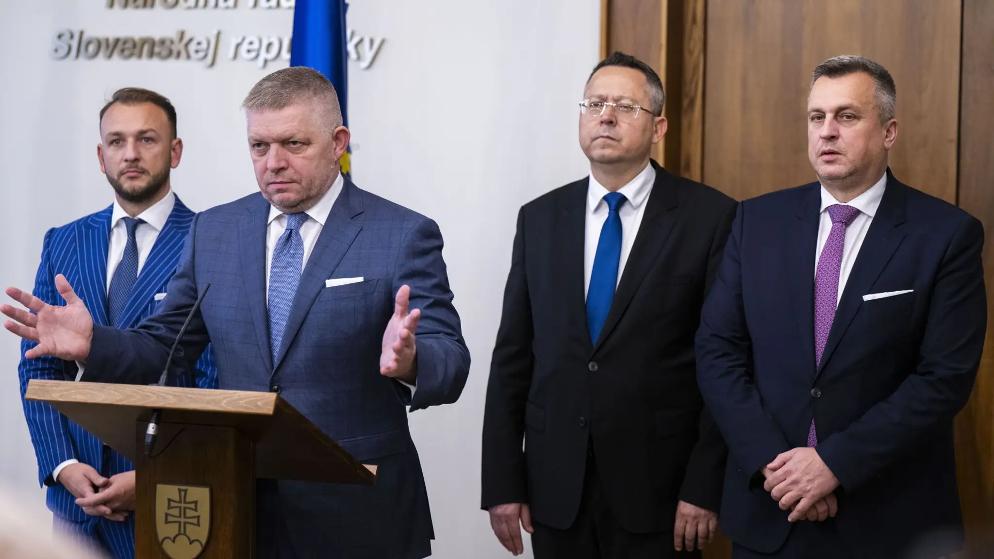 Predstavitelia vládnej koalície