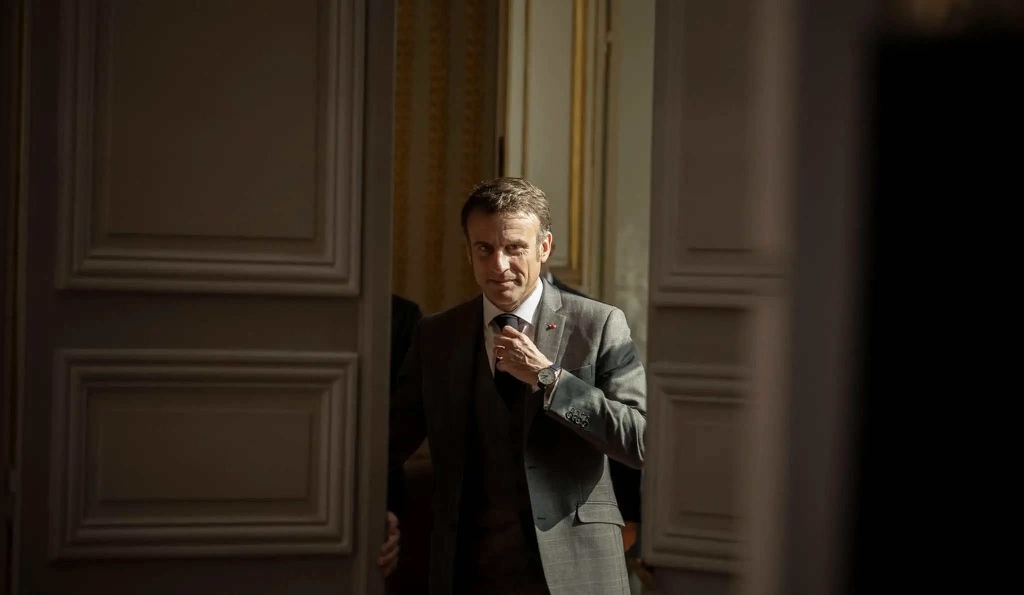 Francúzsky prezident Emmanuel Macron.