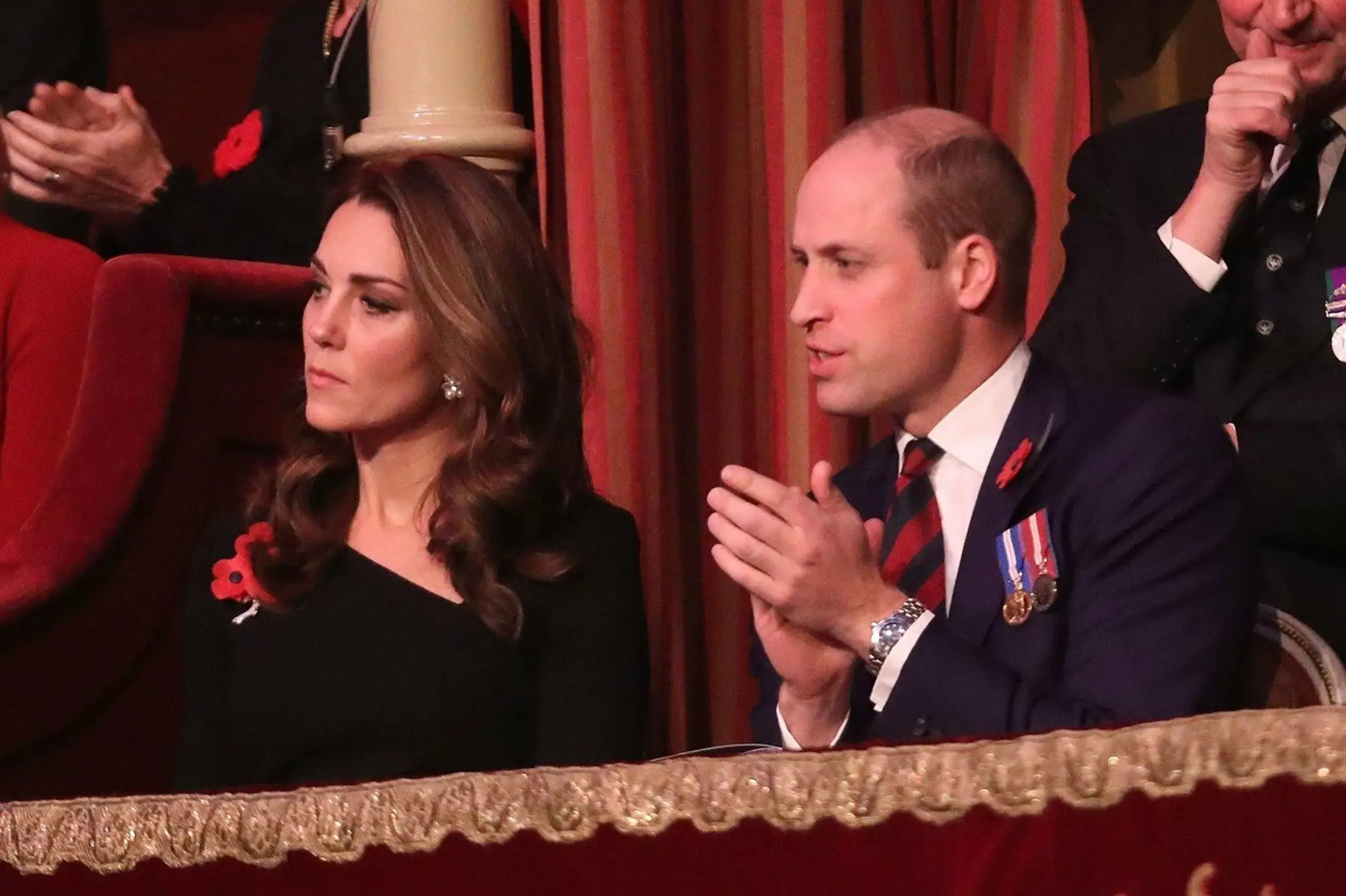 Princ William a vojvodkyňa z Cambridge. 