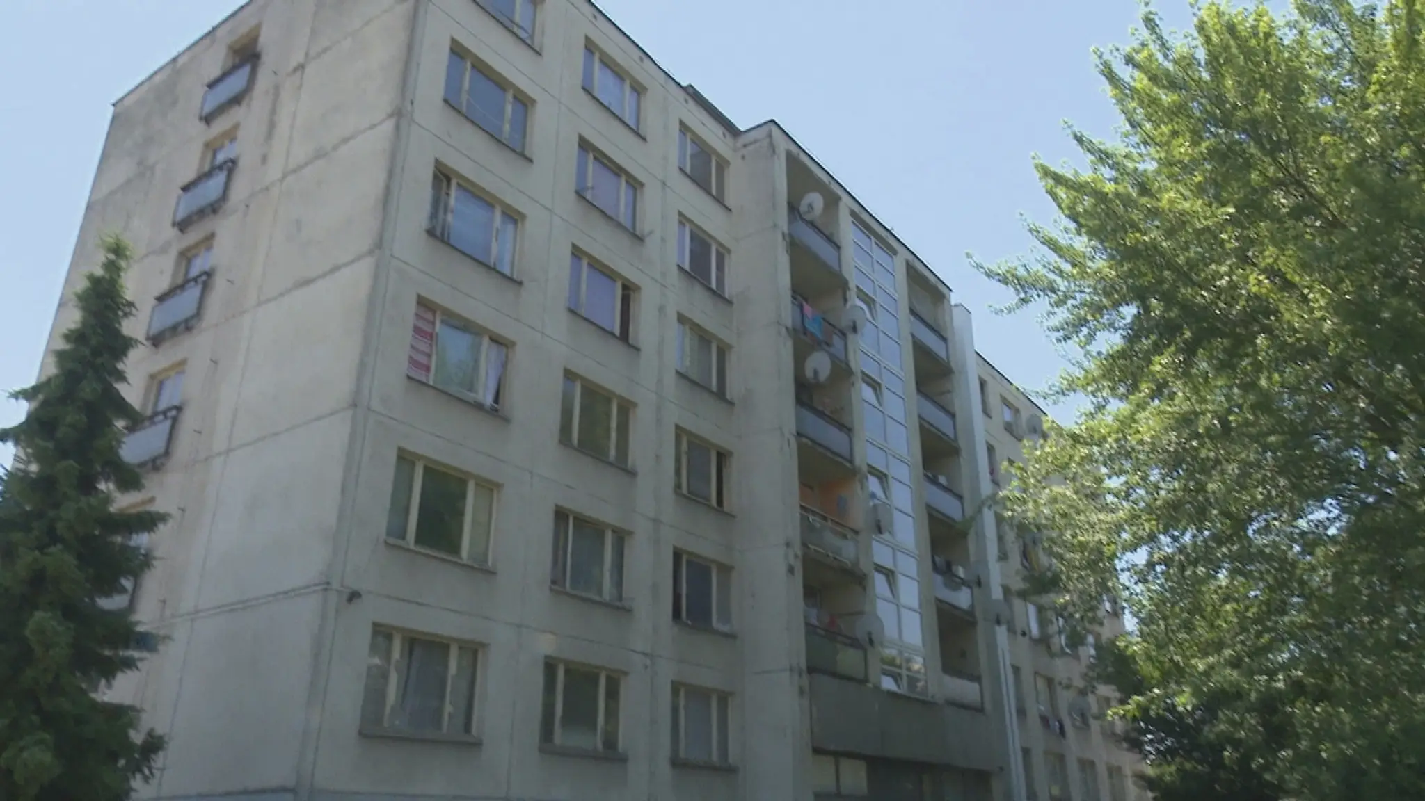 Bytovka je v zlom stave.