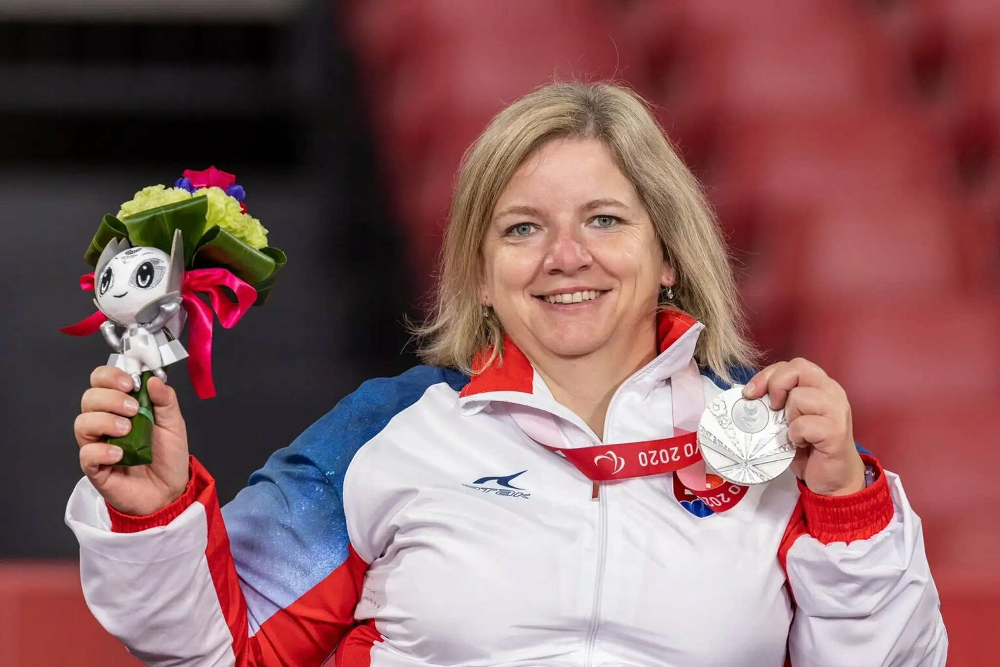 Strieborná Alena Kánová.