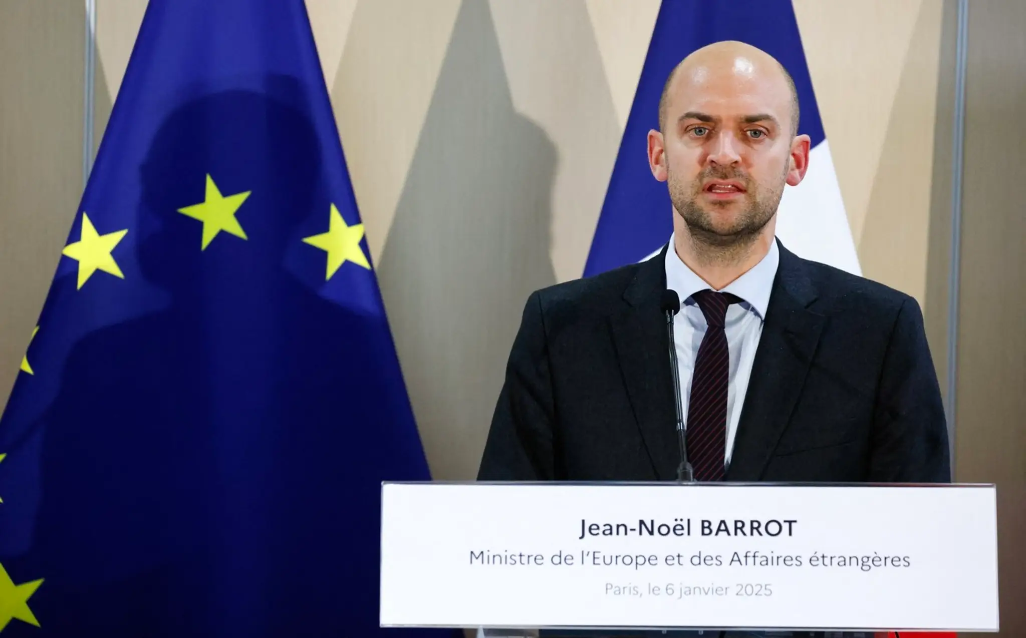 Francúzsky šéf diplomacie Jean-Noël Barrot.
