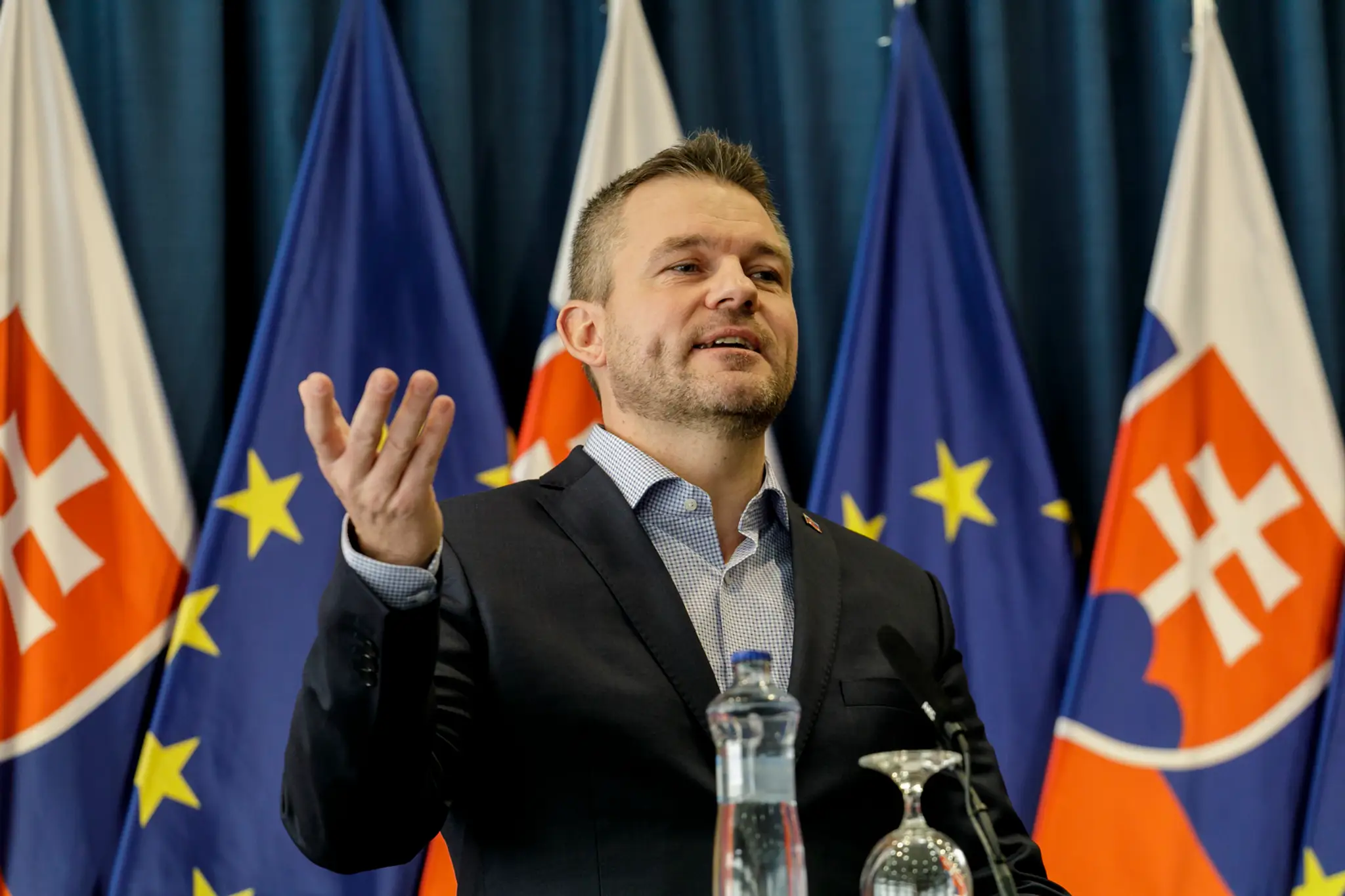 Premiér Peter Pellegrini.