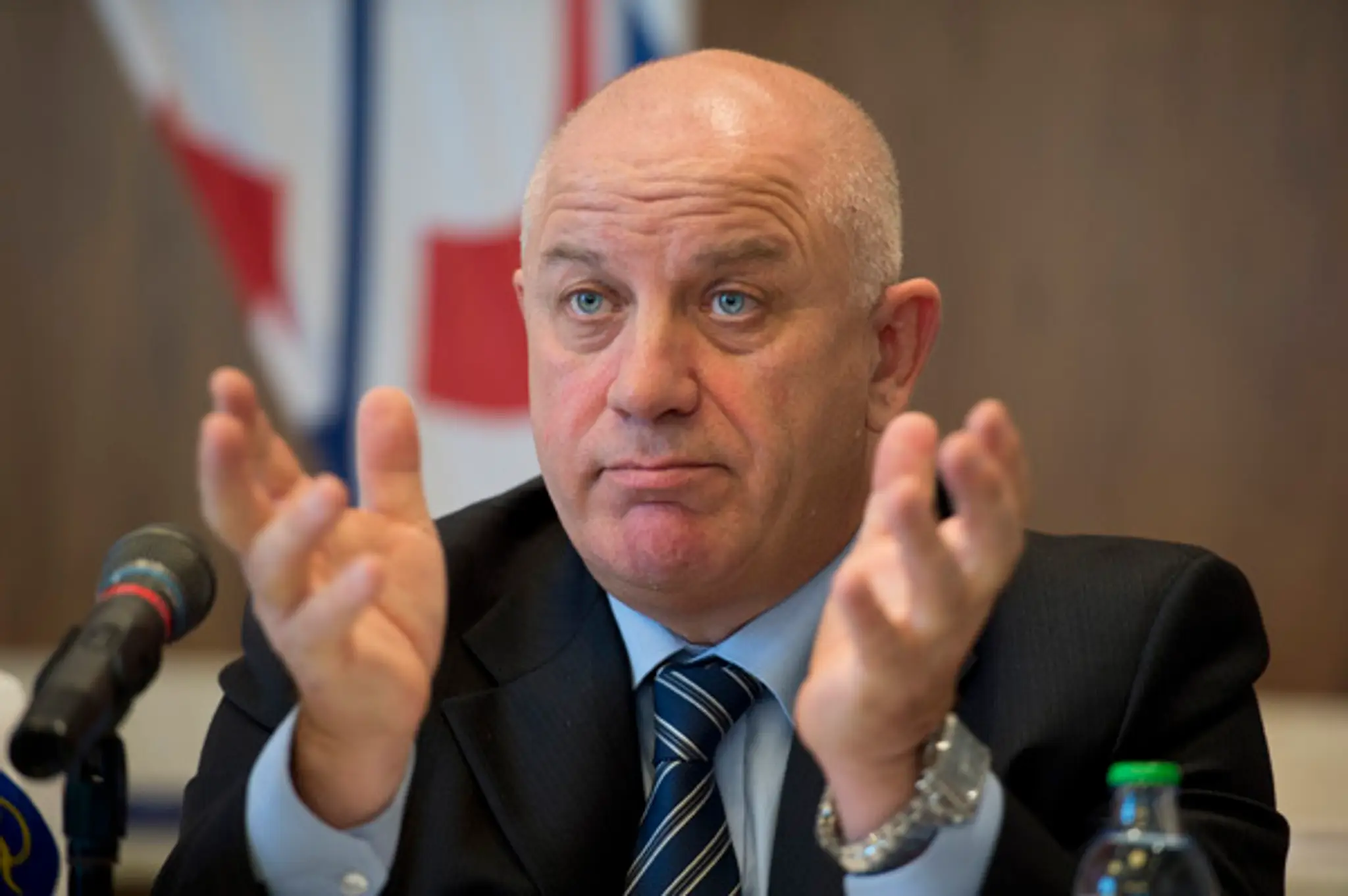 Predseda Úseku alpských disciplín Slovenskej lyžiarskej asociácie Marino Mersich.