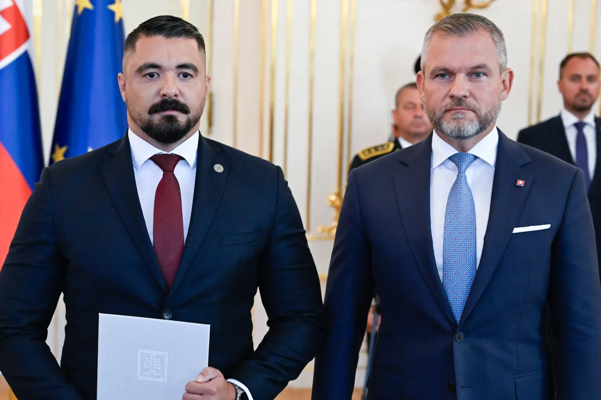 Pavol Gašpar a Peter Pellegrini