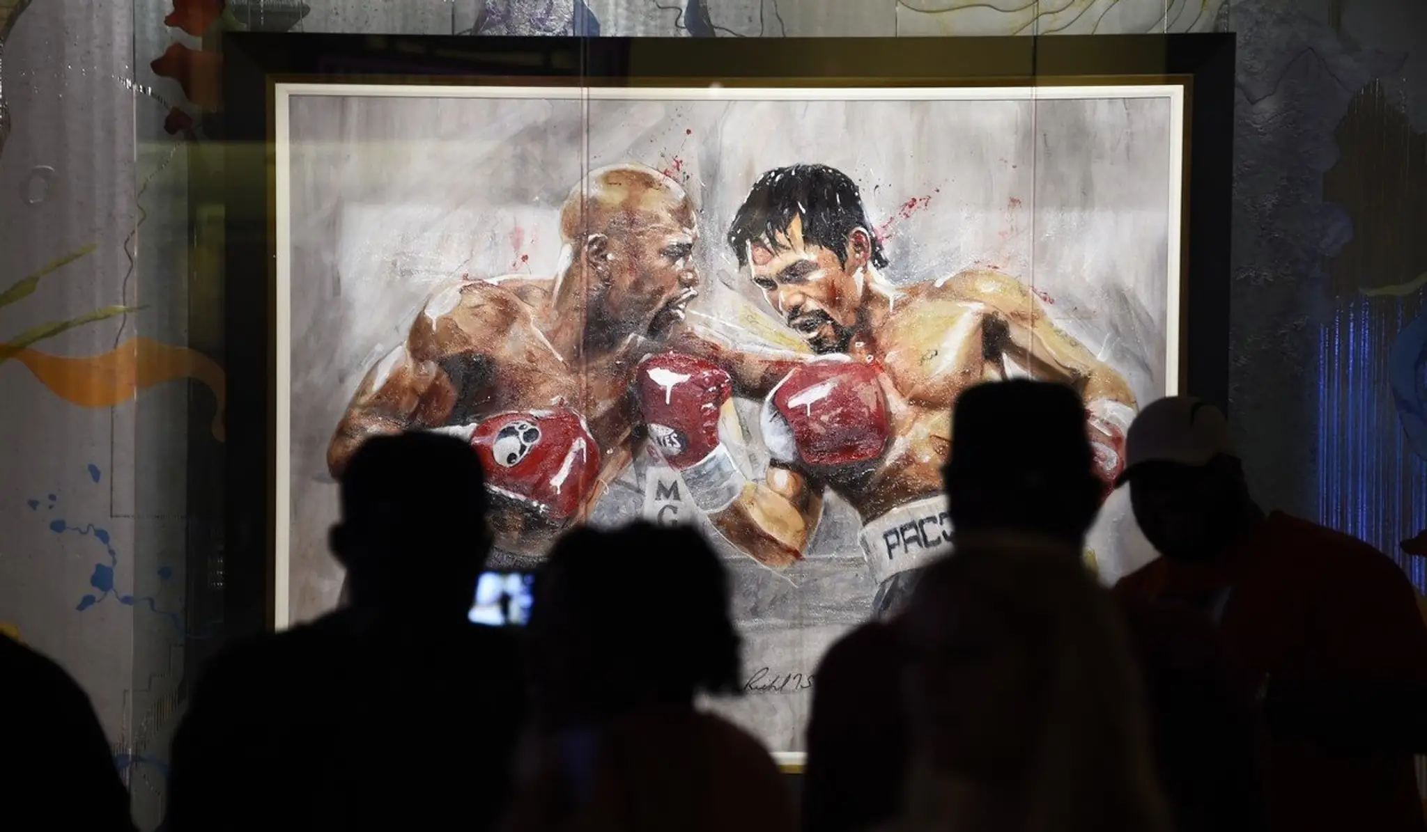 Mayweather vs Pacquaio.