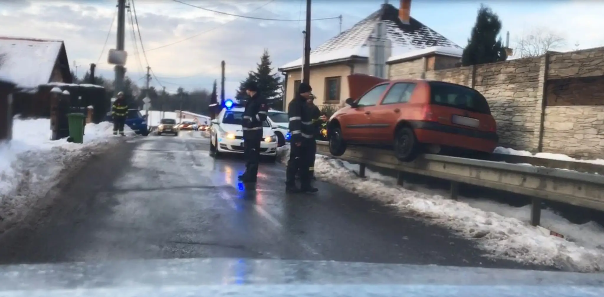 Radosť hráčov Košíc po góle proti Popradu.