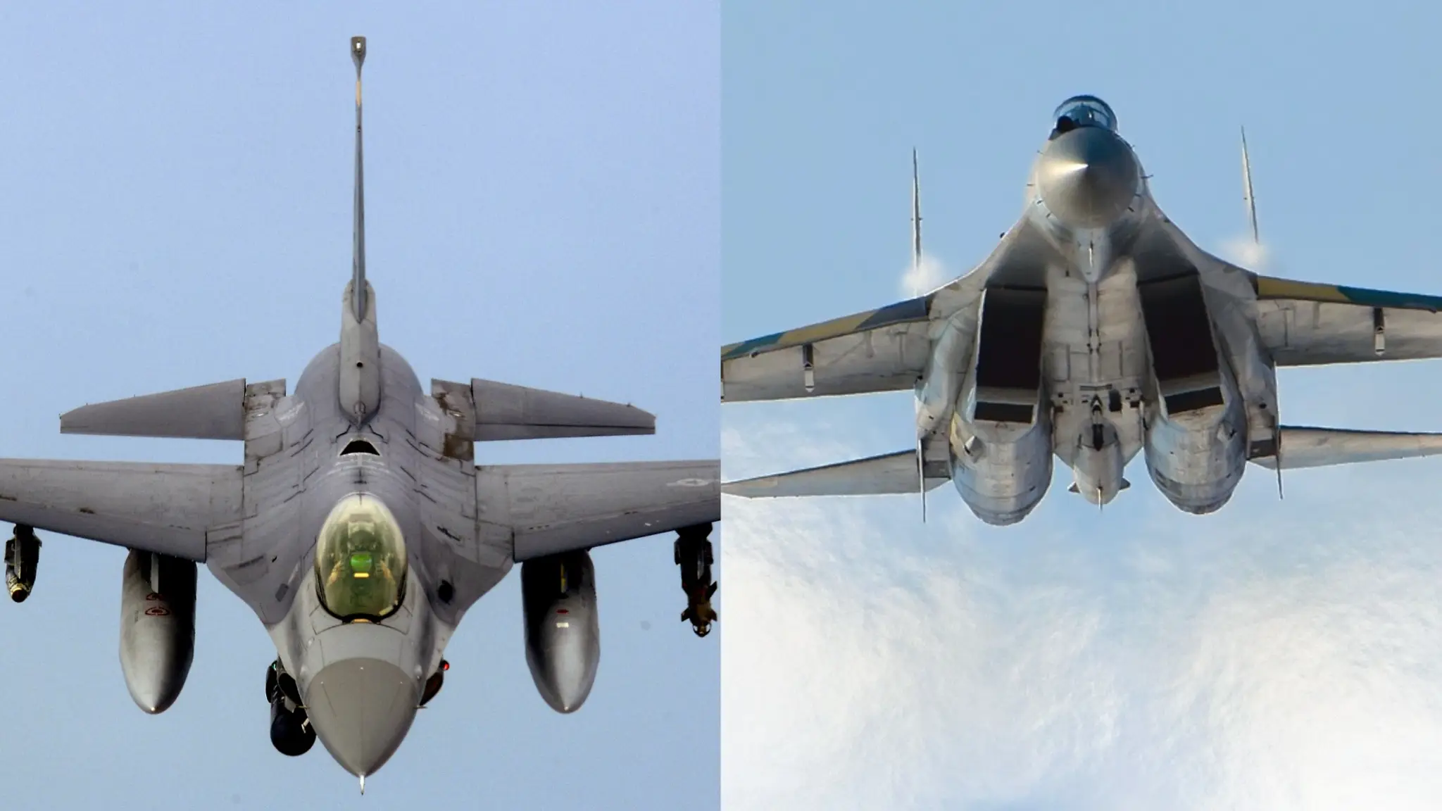 F-16 a Su-35