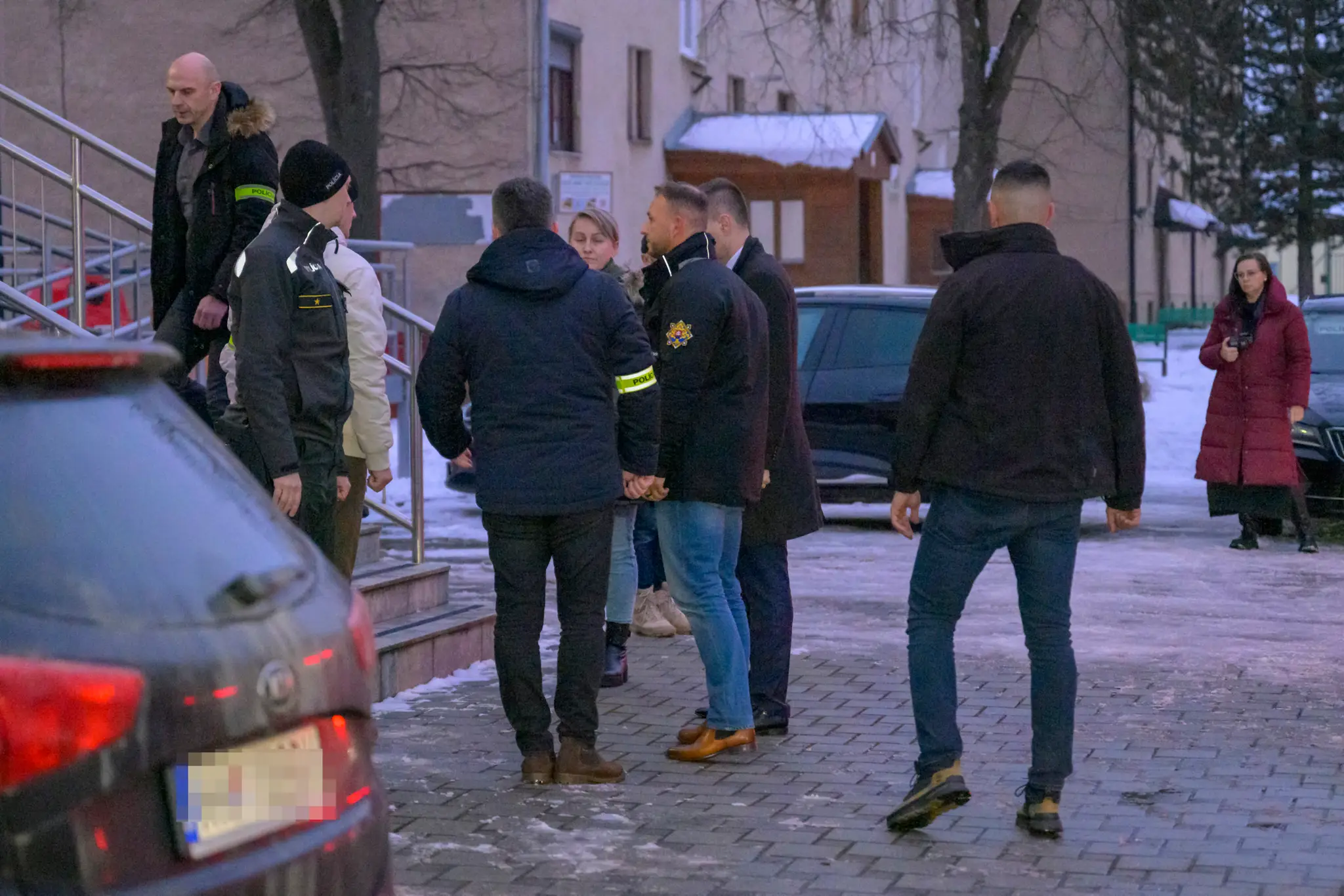 Na miesto tragédie prišiel aj minister vnútra Matúš Šutaj Eštok