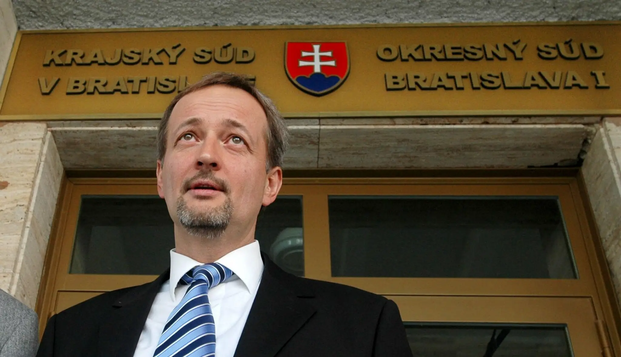 Ivan Lexa na Krajskom súde v Bratislave (2006).