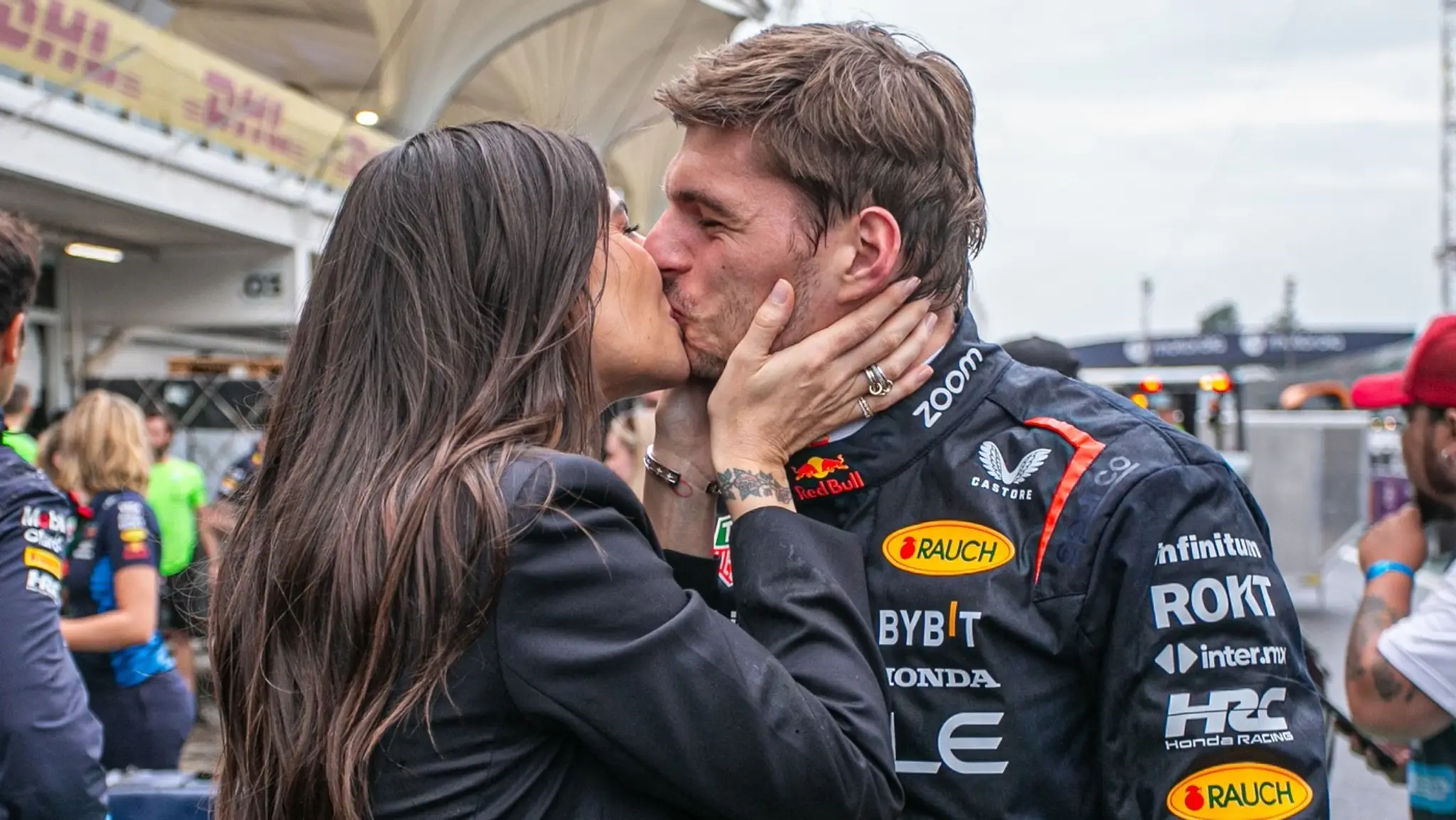 Max Verstappen a Kelly Piquet