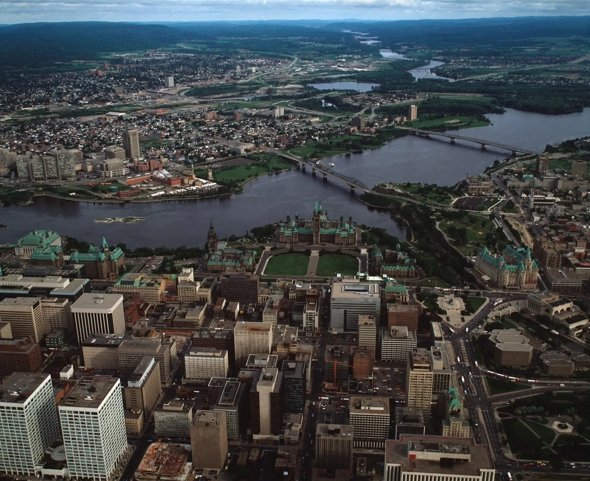 Hlavné mesto Kanady - Ottawa.