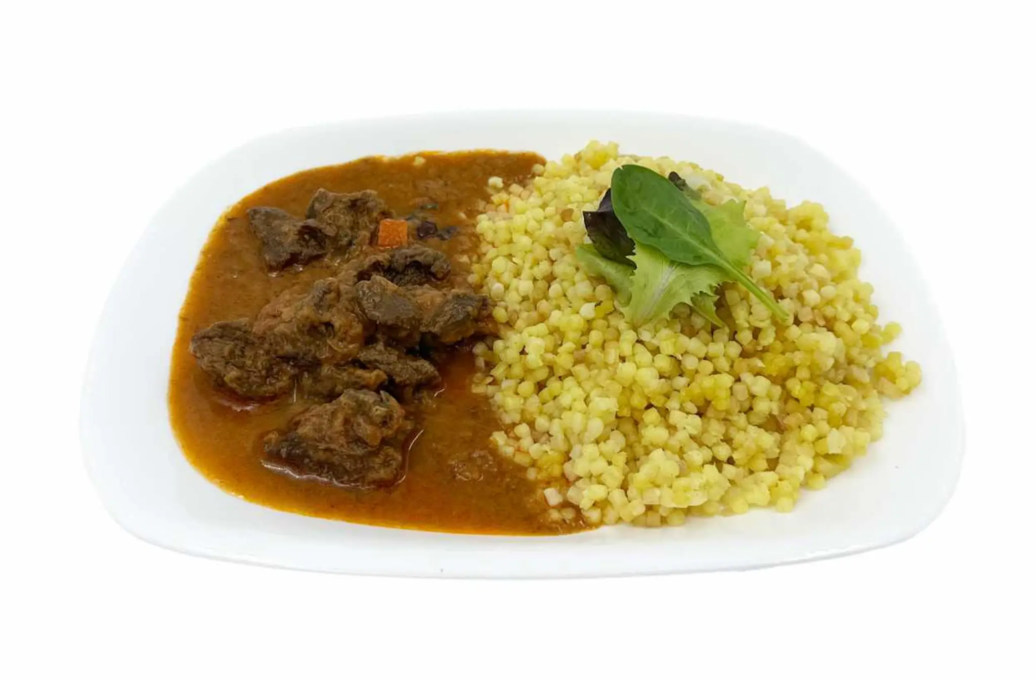Hovädzie ragú na poľovnícky spôsob s tarhoňou