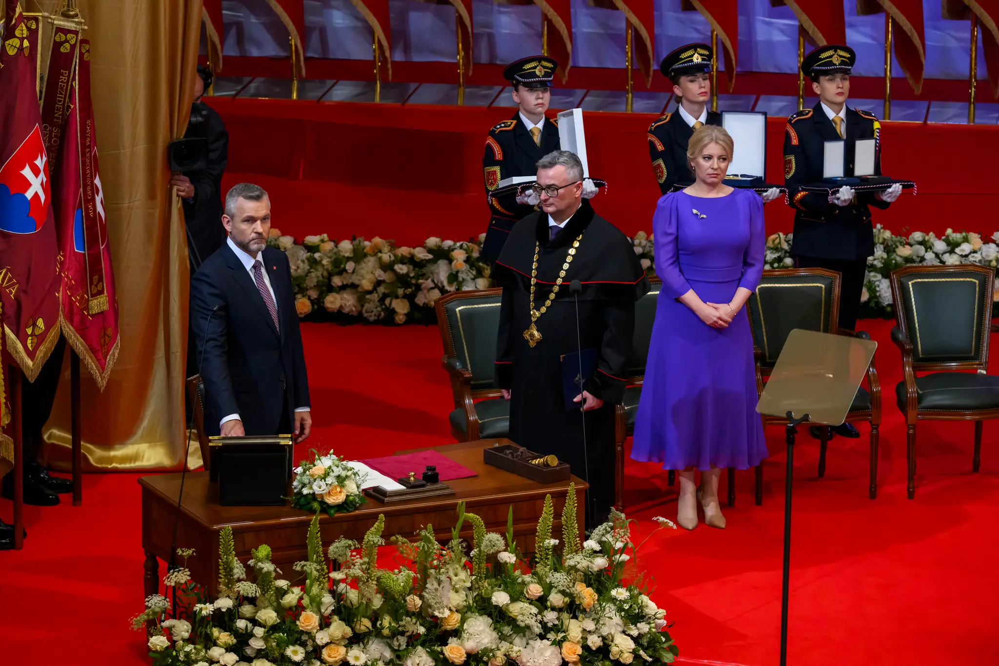 Inaugurácia prezidenta Petra Pellegriniho.