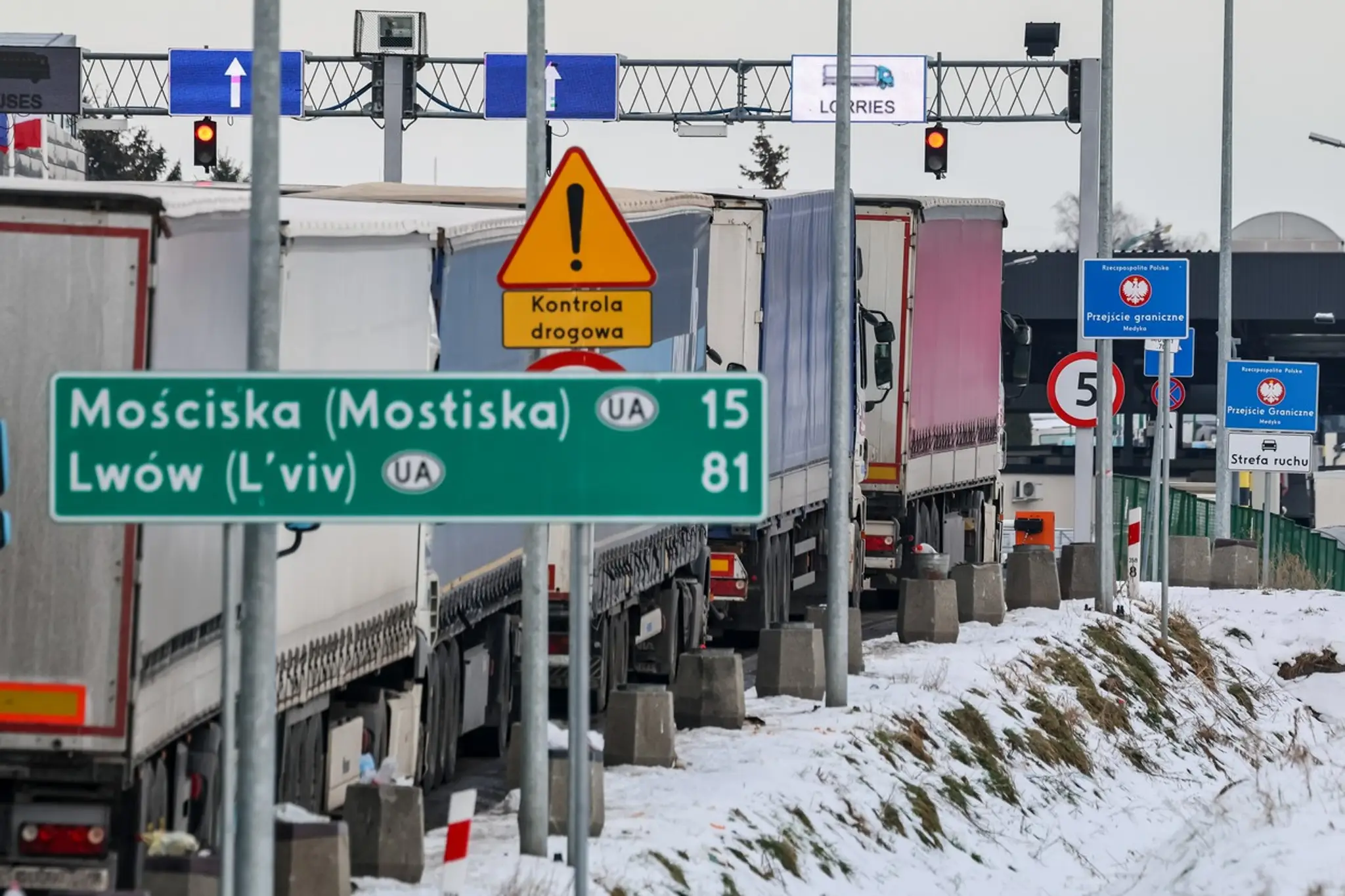 Blokáda hraníc Poľska s Ukrajinou