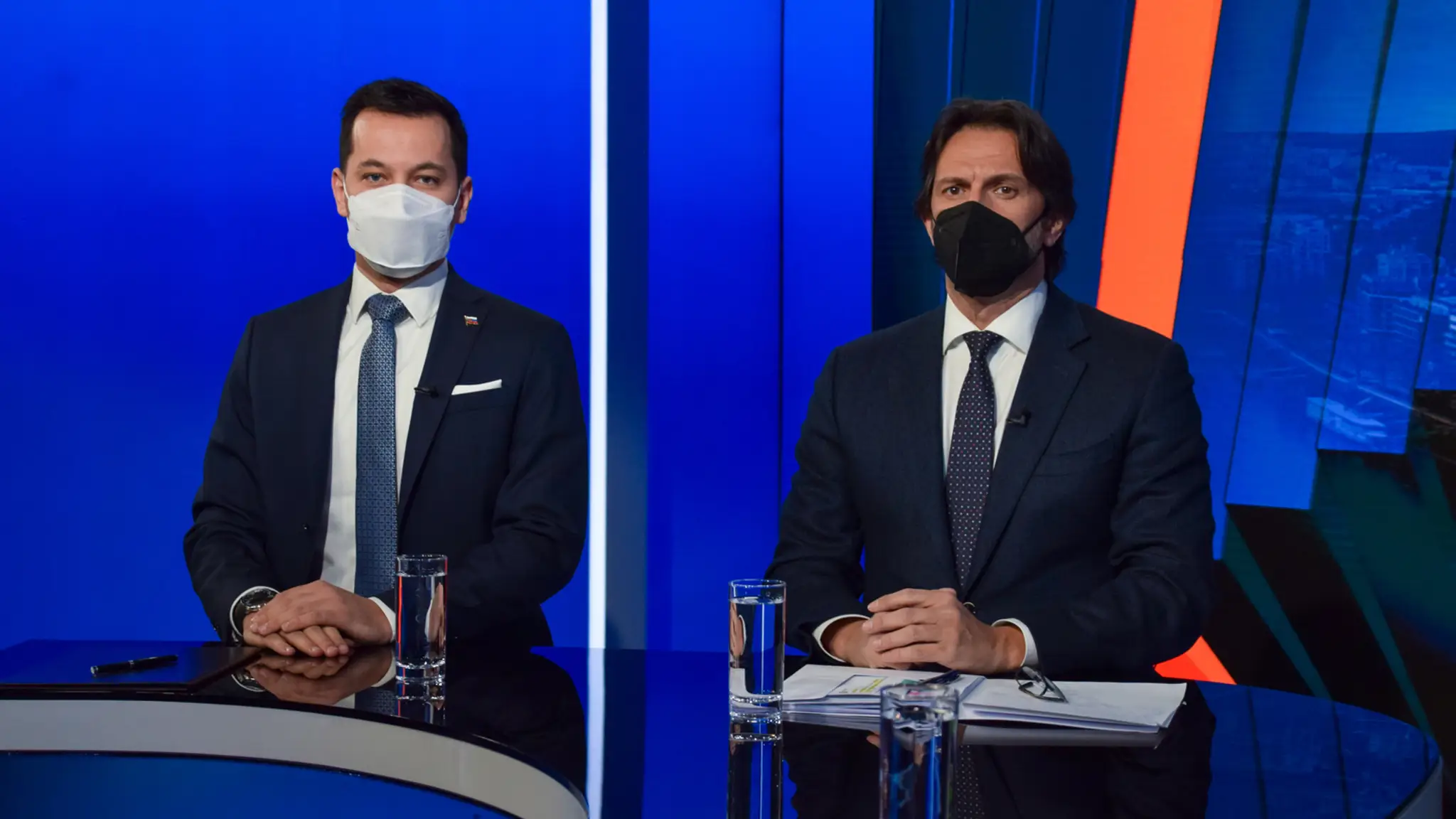Juraj Šeliga a Robert Kaliňák v Na telo.