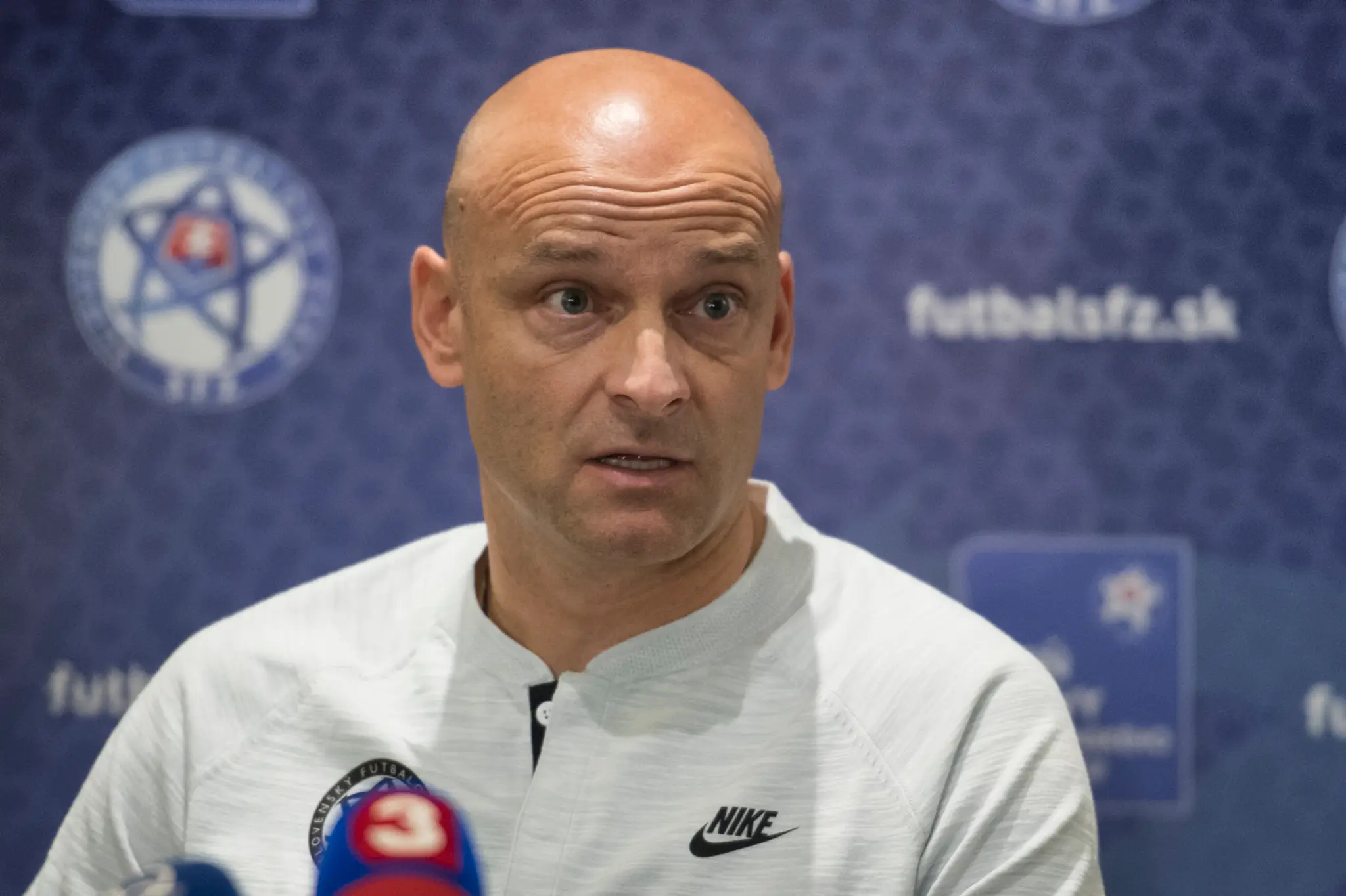 Tréner slovenskej futbalovej reprezentácie do 21 rokov Adrián Guľa.
