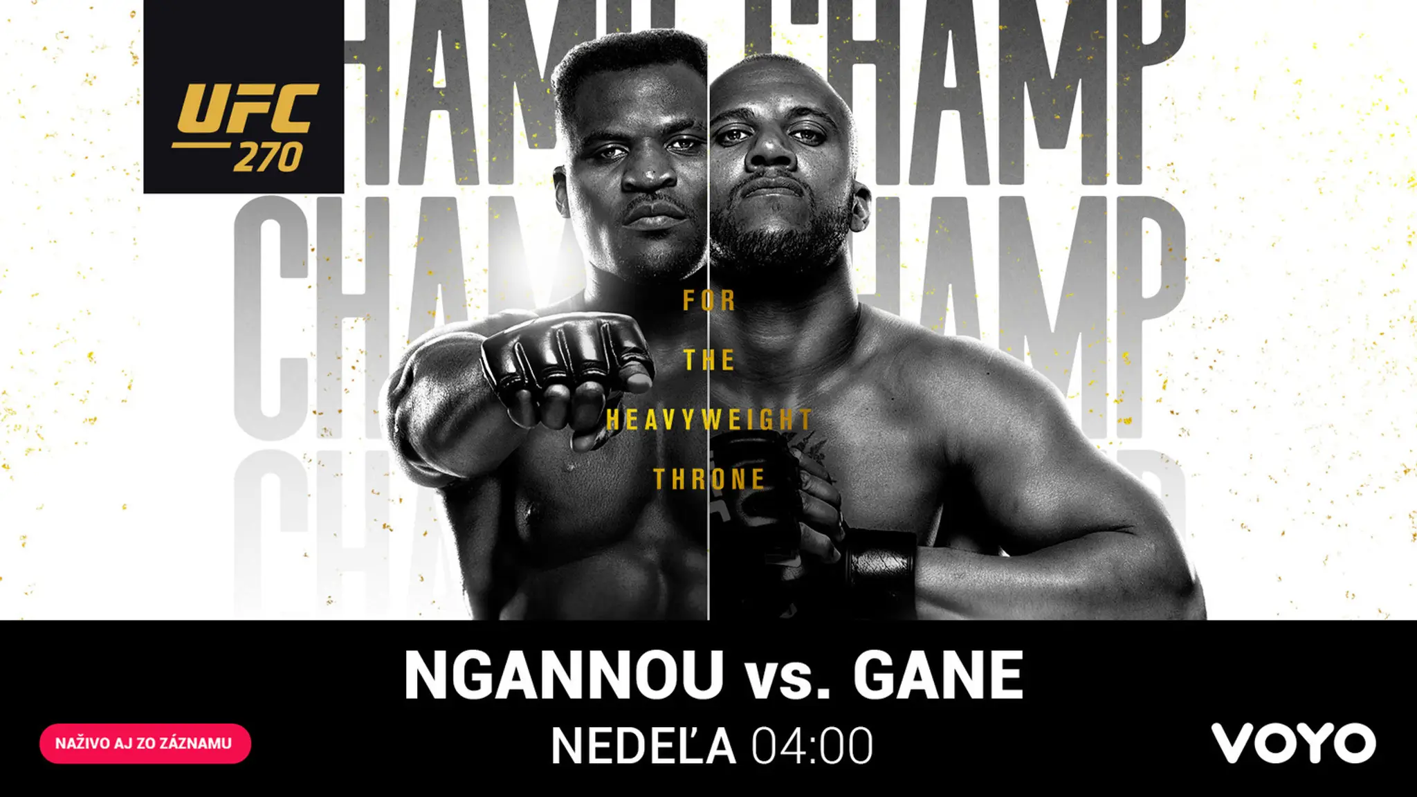 UFC 270: Ngannou vs Gane