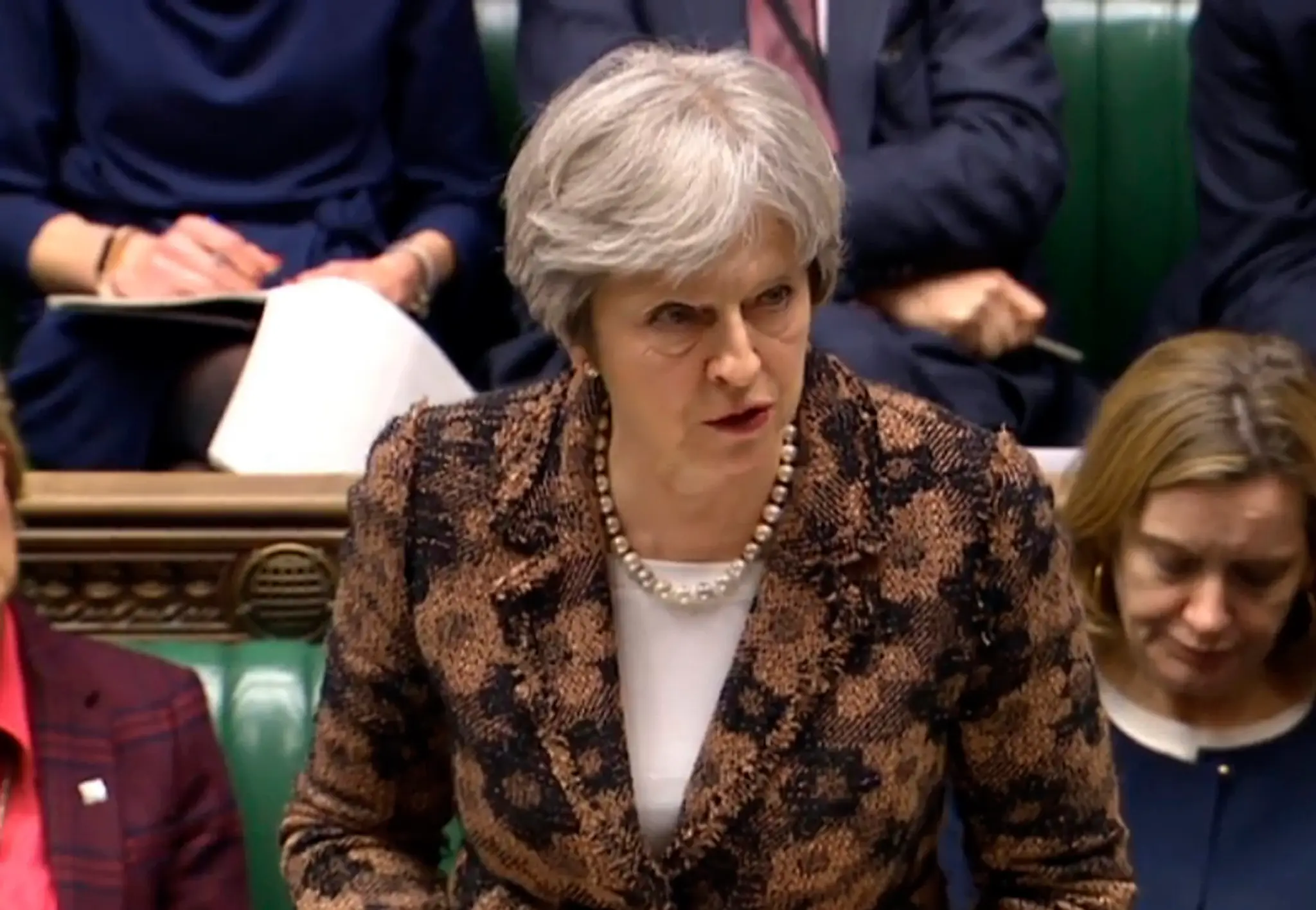 Britská premiérka Theresa Mayová. 