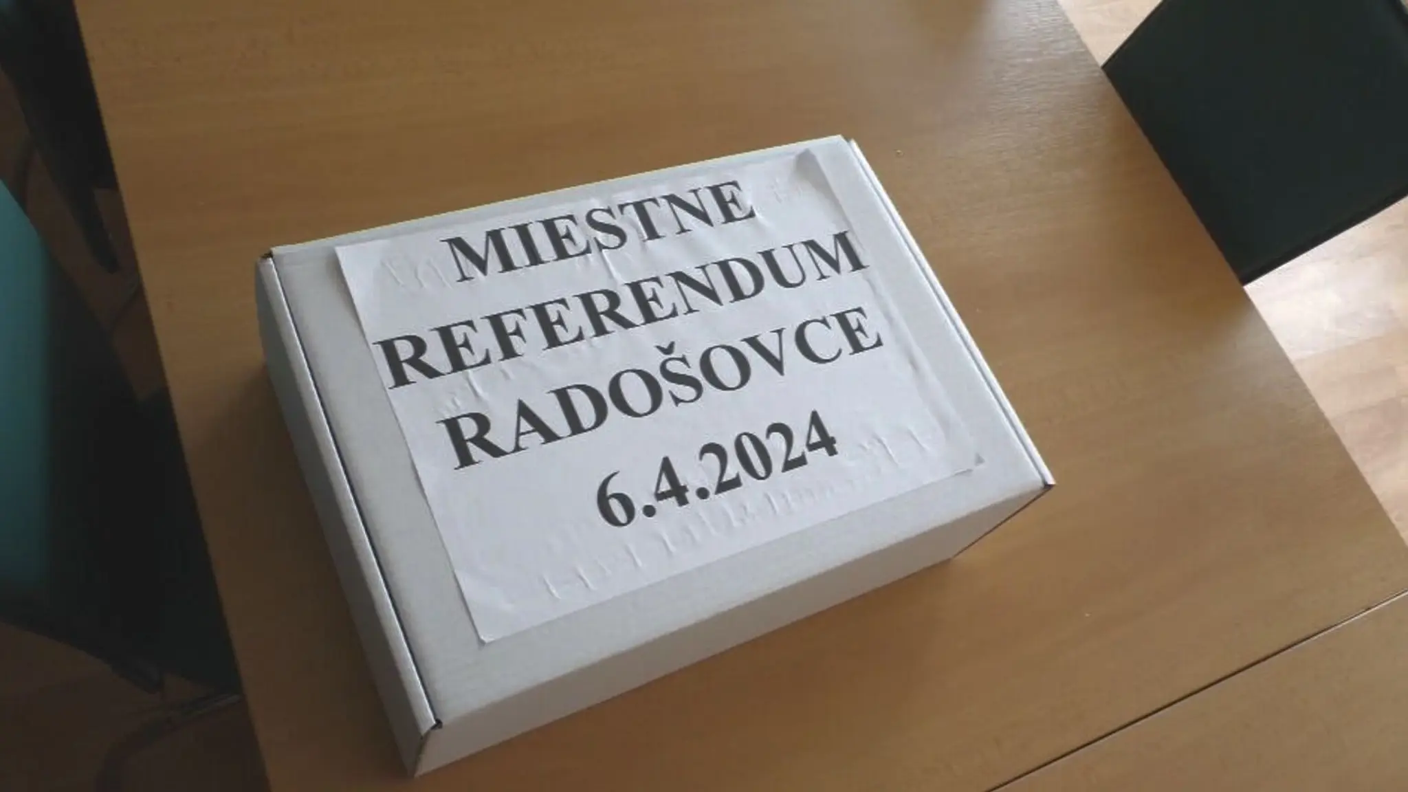 Referendum v Radošovciach. 