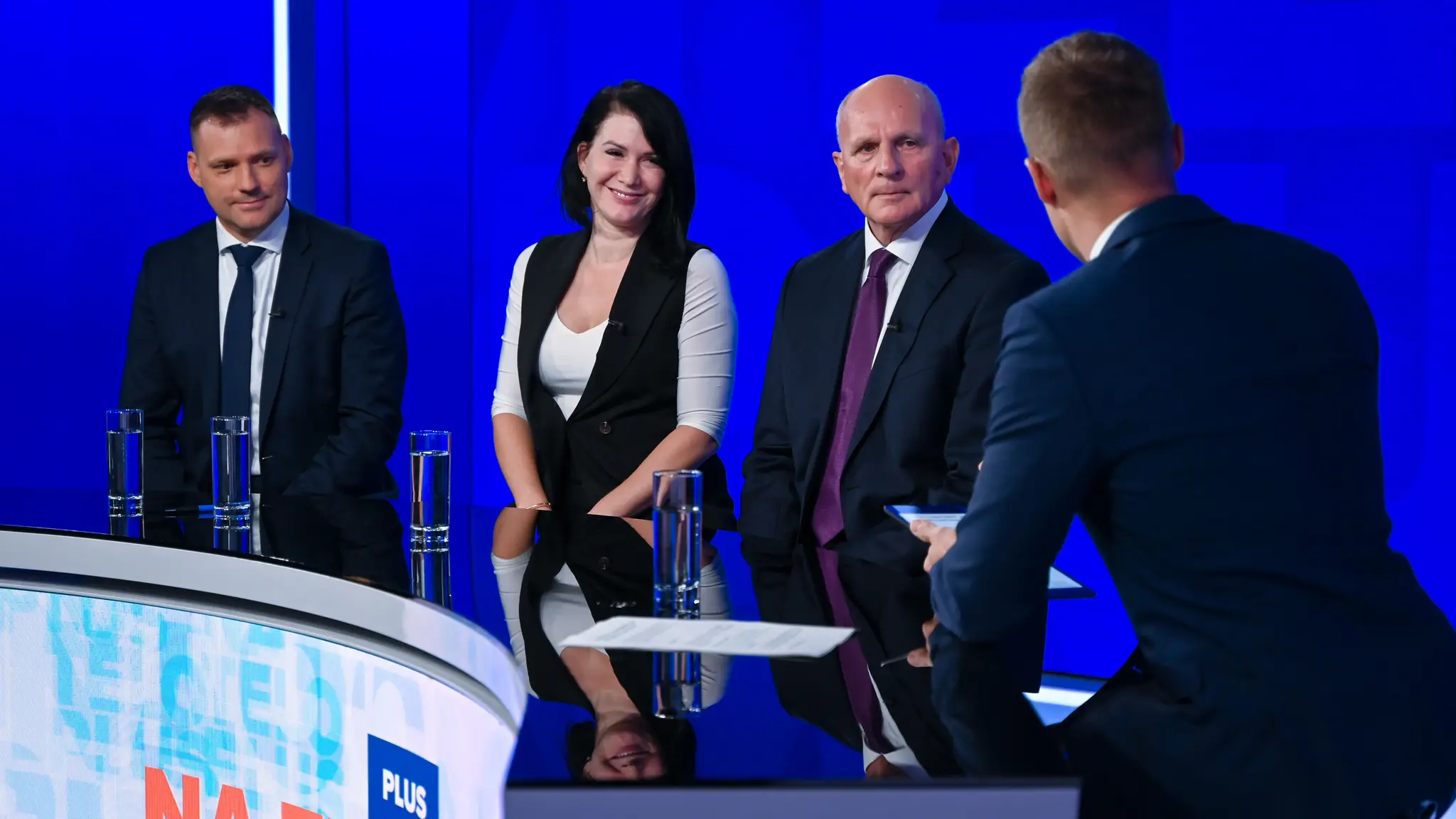 Tomáš Taraba, Jana Bittó Cigániková a František Mikloško v relácii Na telo plus.