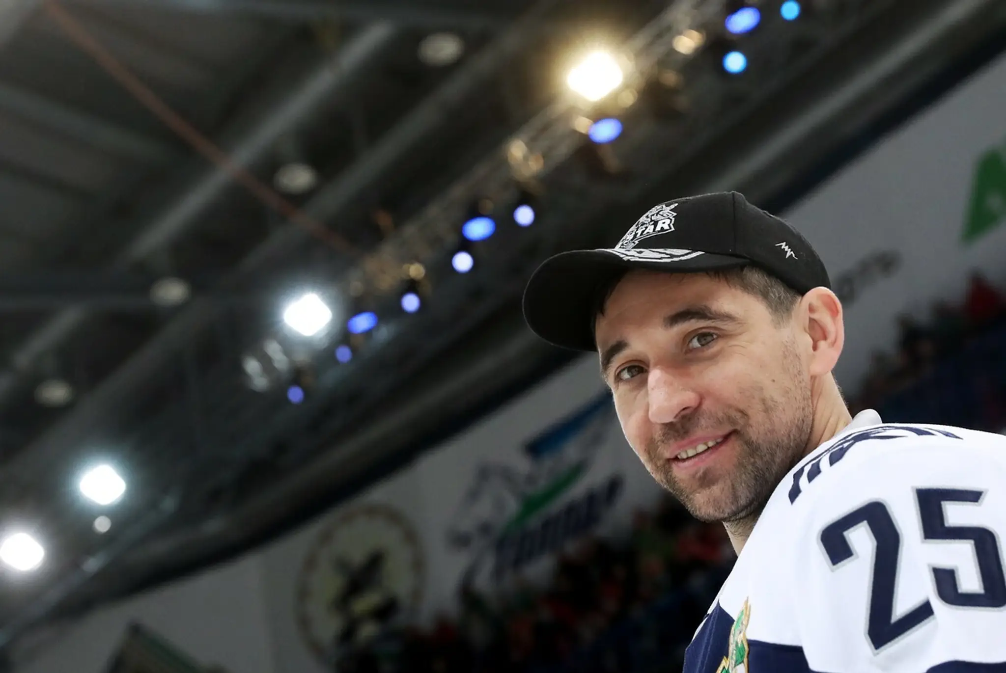 Danis Zaripov počas súťaže zručností KHL.
