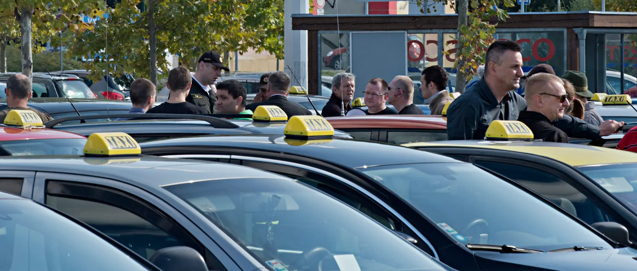 Protest proti Uberu
