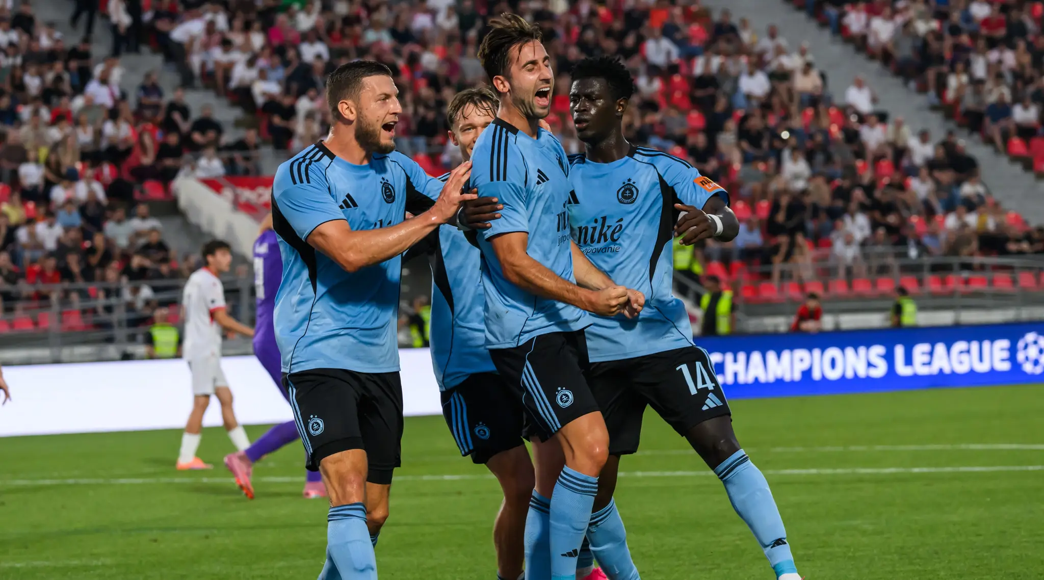 Slovan v pohárovej Európe začal výborne.