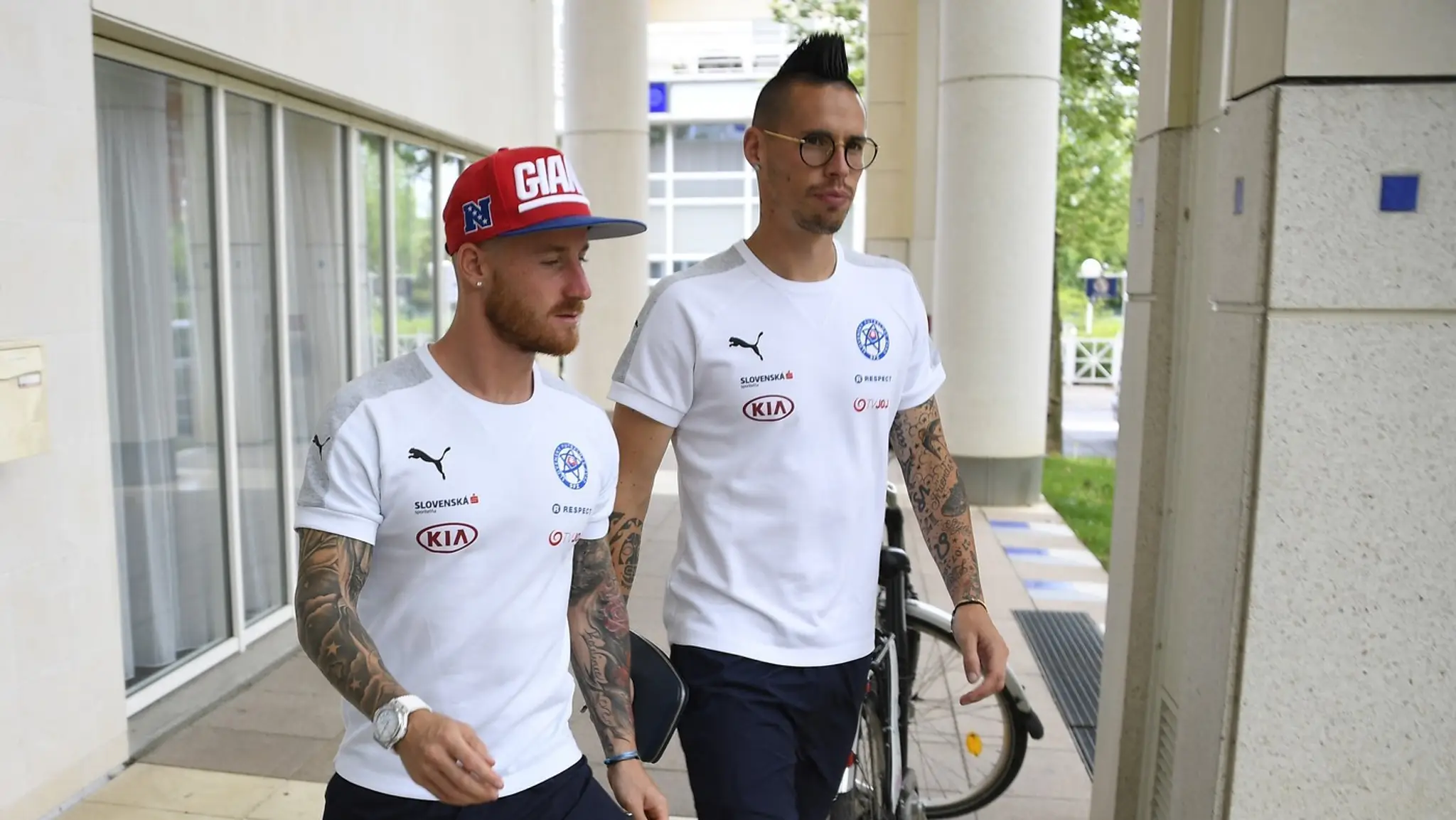 Miroslav Stoch (vľavo) a Marek Hamšík